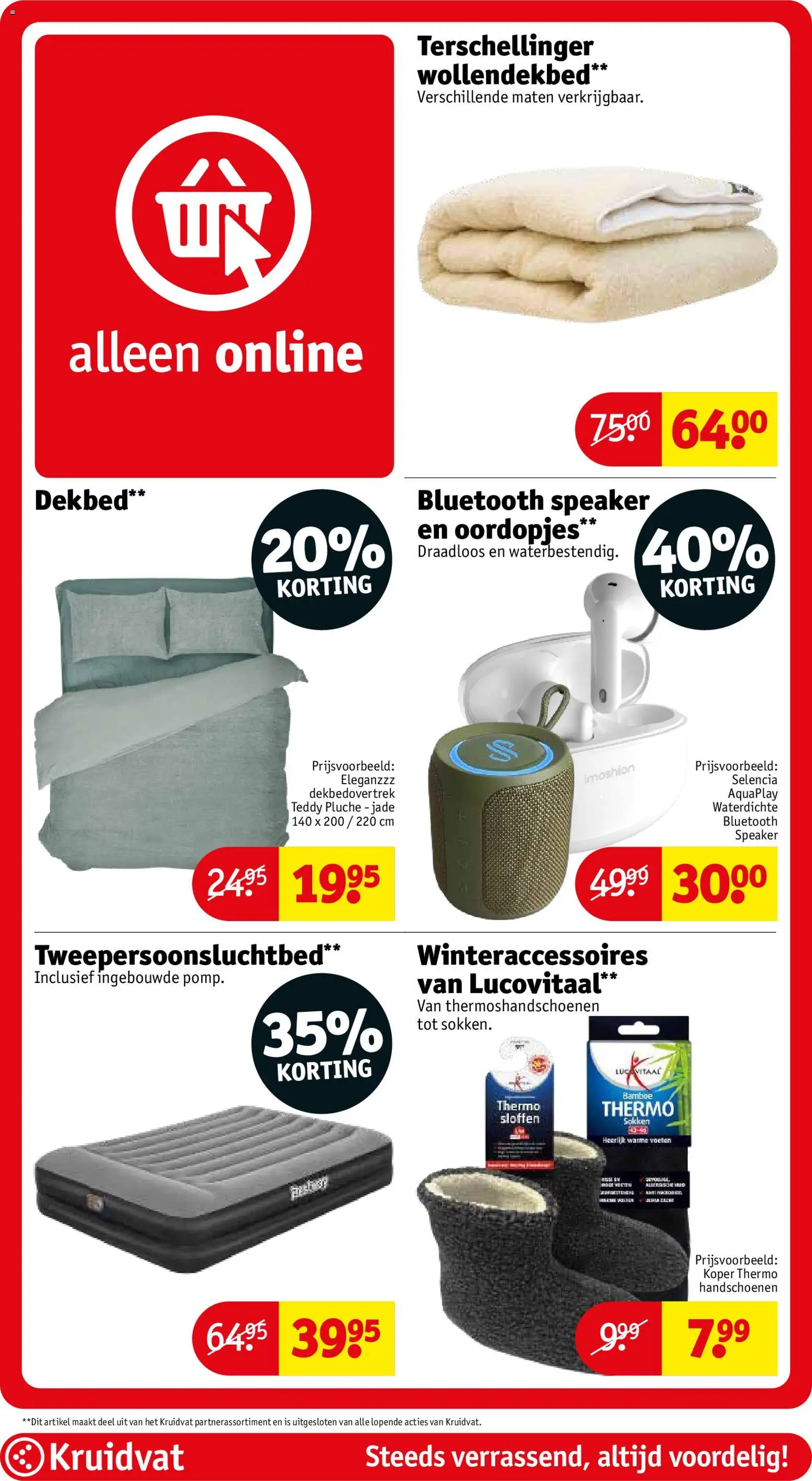 {H1} | Pagina: 91 | Producten: Dekbed, Handschoenen, Bed, Bluetooth