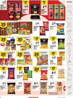 Pré-visualização SNACKS DE BATATAS PRINGLES, ORIGINAL/NATAS & CEBOLA/PAPRIKA EMB.: 175 G válido de 24.03.2026 | Página: 29 | Produtos: Batata, Batata frita, Camarão, Queijo