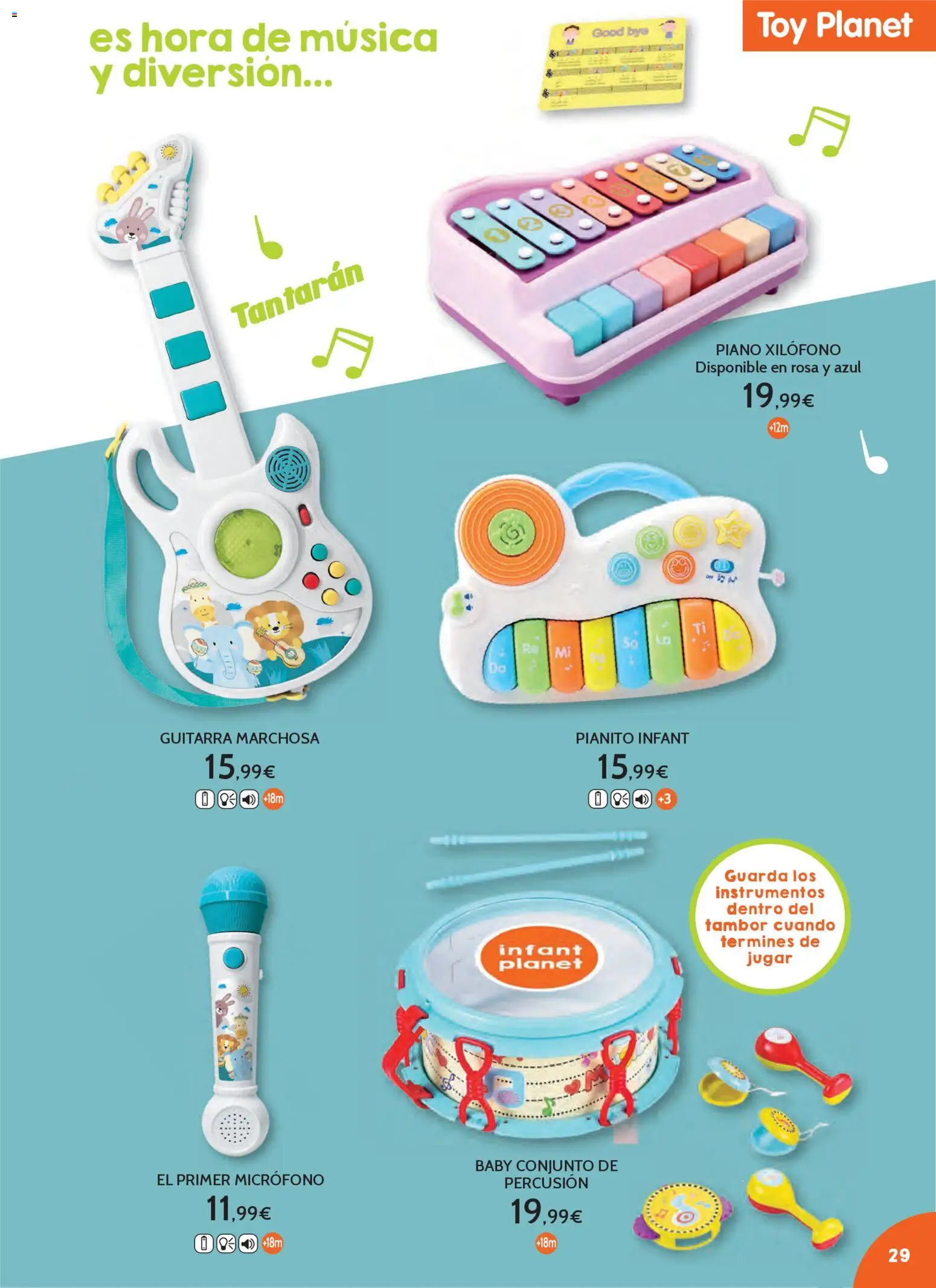 Toy Planet - Catálogo Juguetes Navidad │ válido desde el 03.11.2025 | Página: 29 | Productos: Micrófono