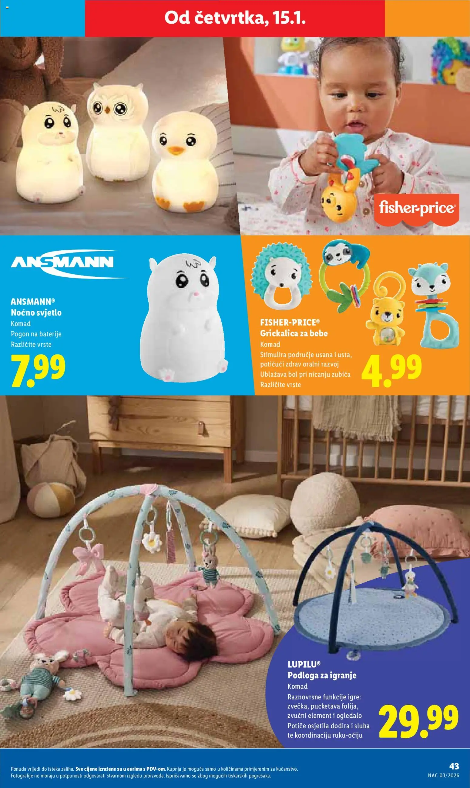 Lidl katalog | vrijedi od 12.01.2026 | Stranica: 43 | Proizvodi: Ogledalo, Baterije