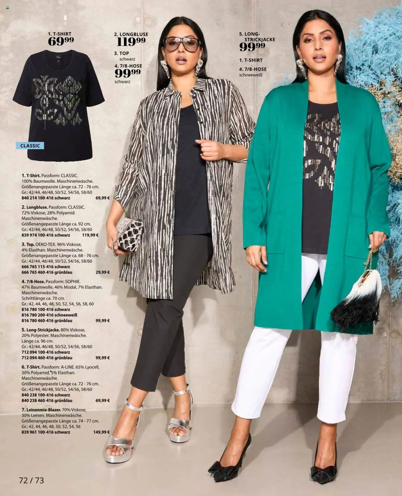 Ulla Popken Prospekt 	 - gültig ab dem 01.08.2025 | Seite: 72 | Produkte: Top, Strickjacke