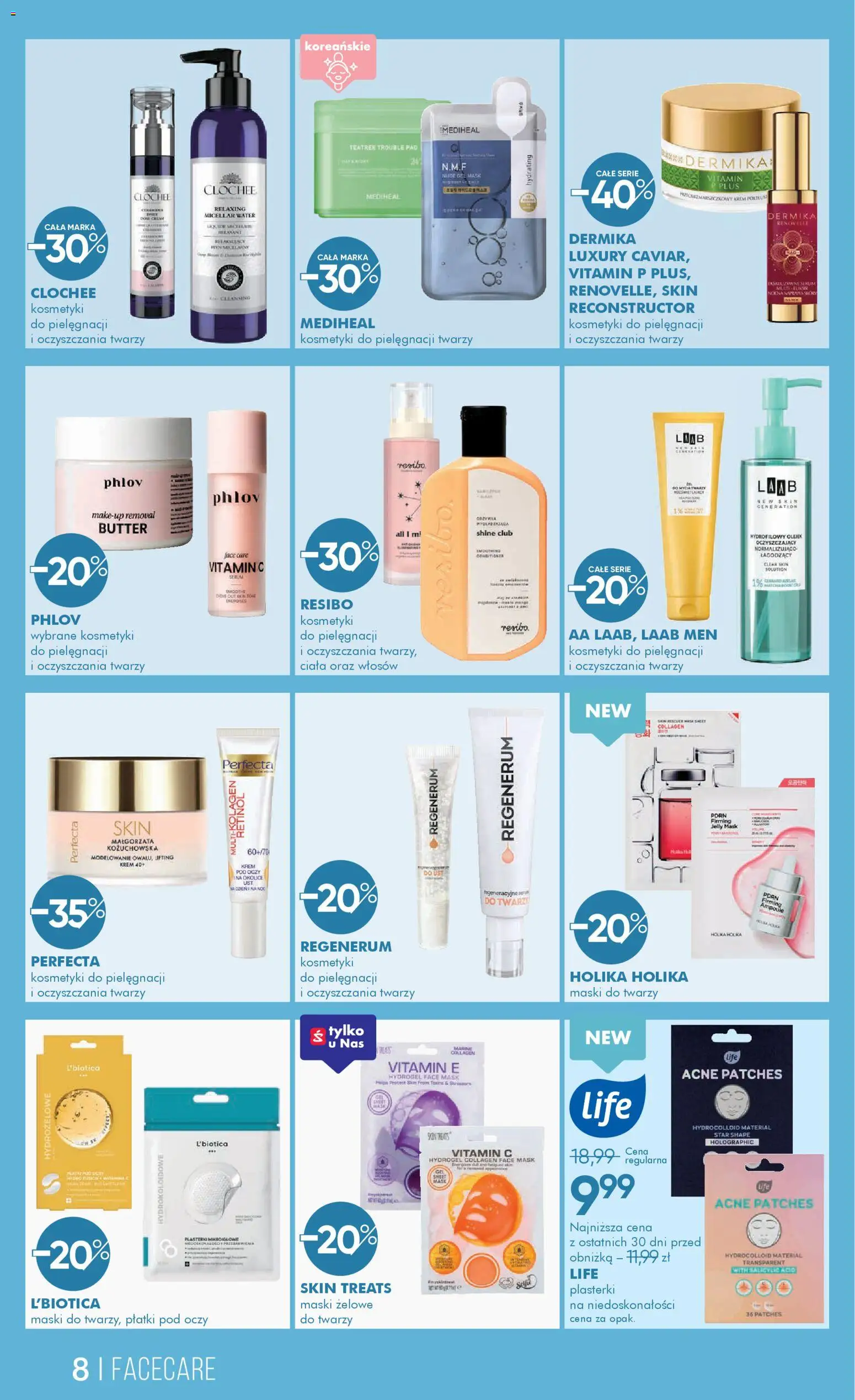 Super-pharm gazetka od 18.03.2026 | Strona: 8 | Produkty: Kosmetyki, Płatki, Krem