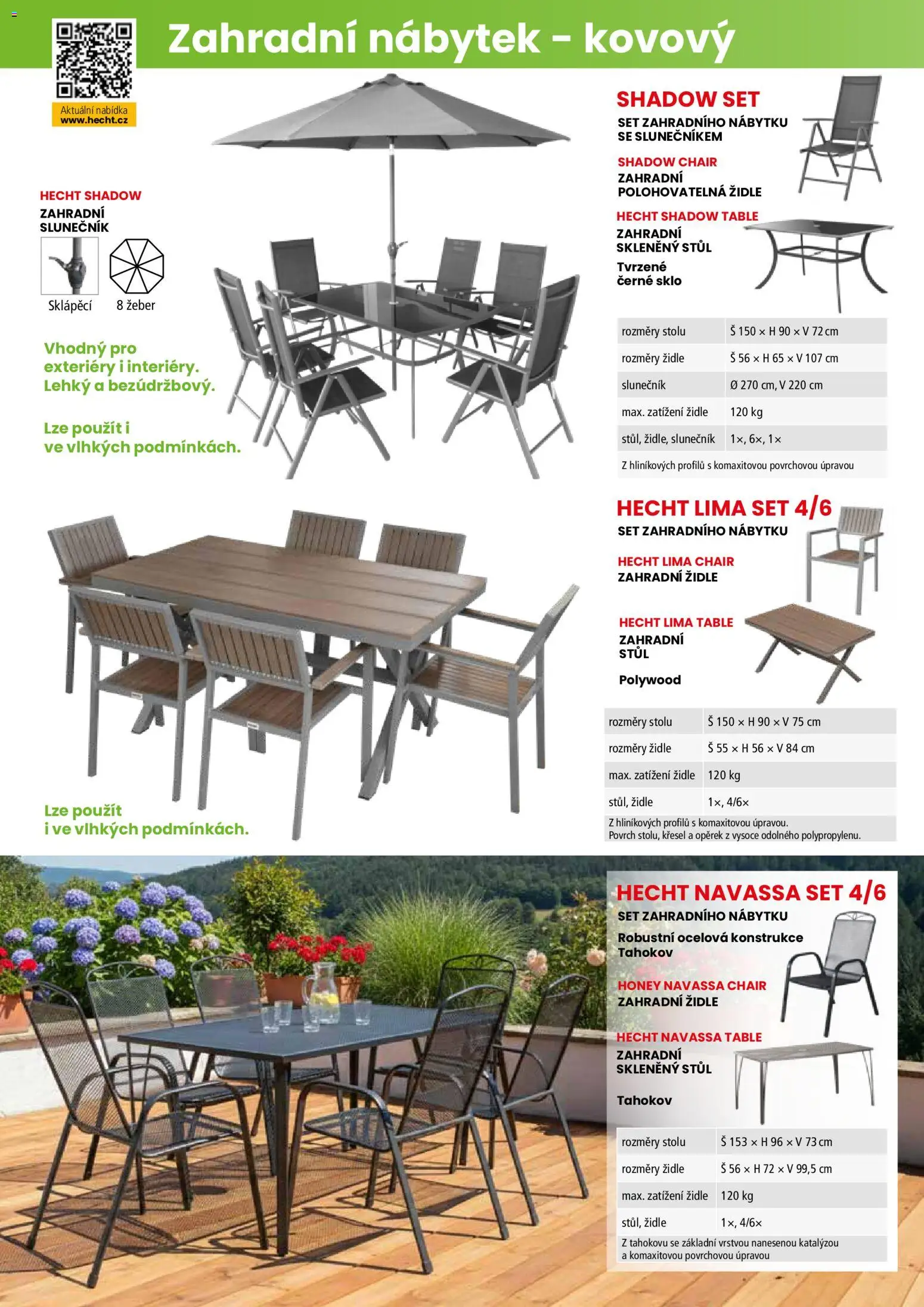 Hecht katalog - Jaro - léto 2026 od 19.02.2026 | Strana: 124 | Produkty: Hecht, Nábytek, Židle, Zahradní židle