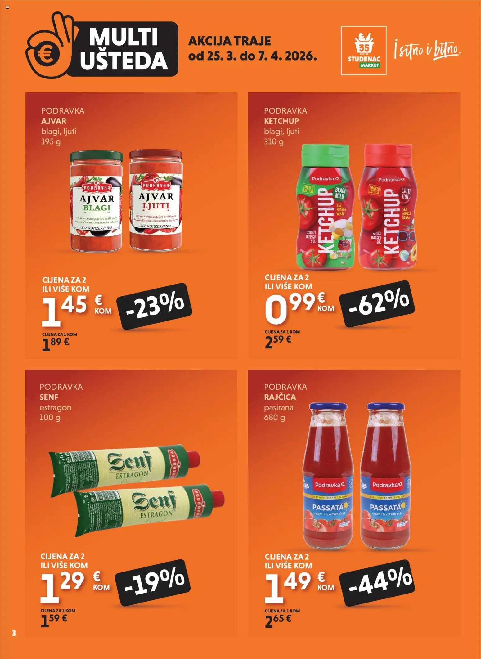 Studenac katalog | vrijedi od 25.03.2026 | Stranica: 3