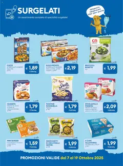 Anteprima del volantino Volantino MD Discount	 valido a partire dal 07.10.2025 | Pagina: 6 | Prodotti: Vongole, Salsiccia, Ricotta, Gnocchetti