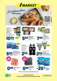 Katso S-market Ulvila voimassa alkaen 27.08.2025