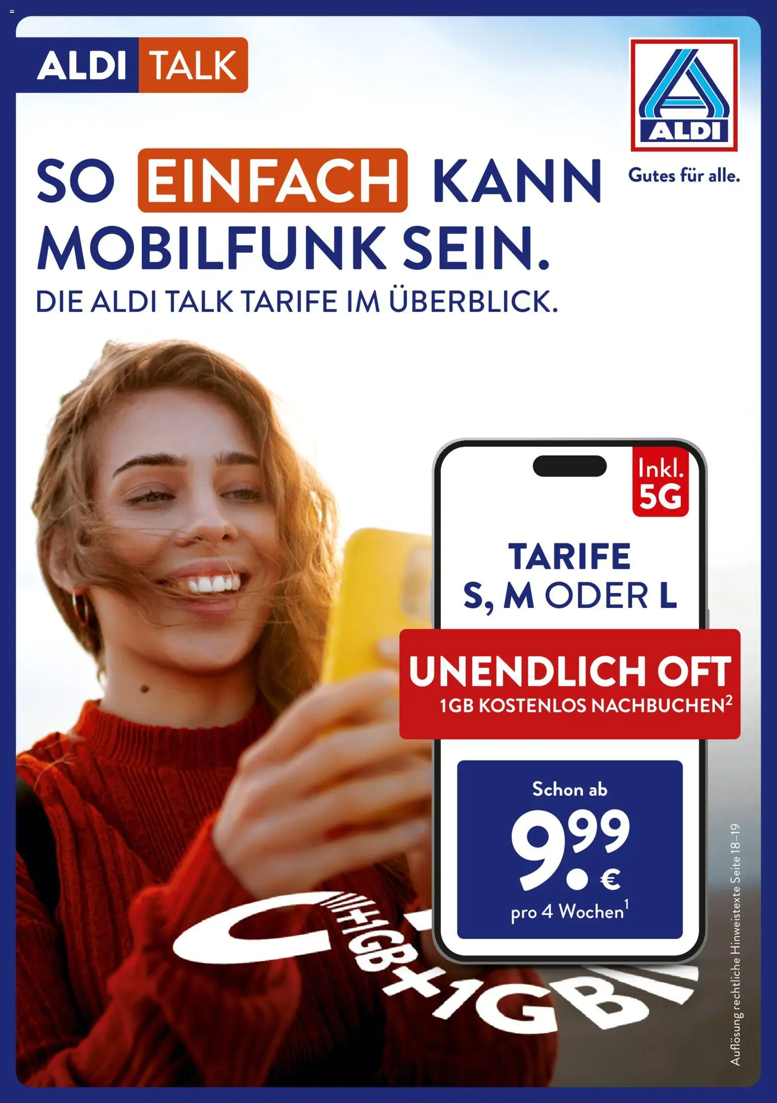 Aldi Talk – gültig ab 12.11.2025 | Seite: 1