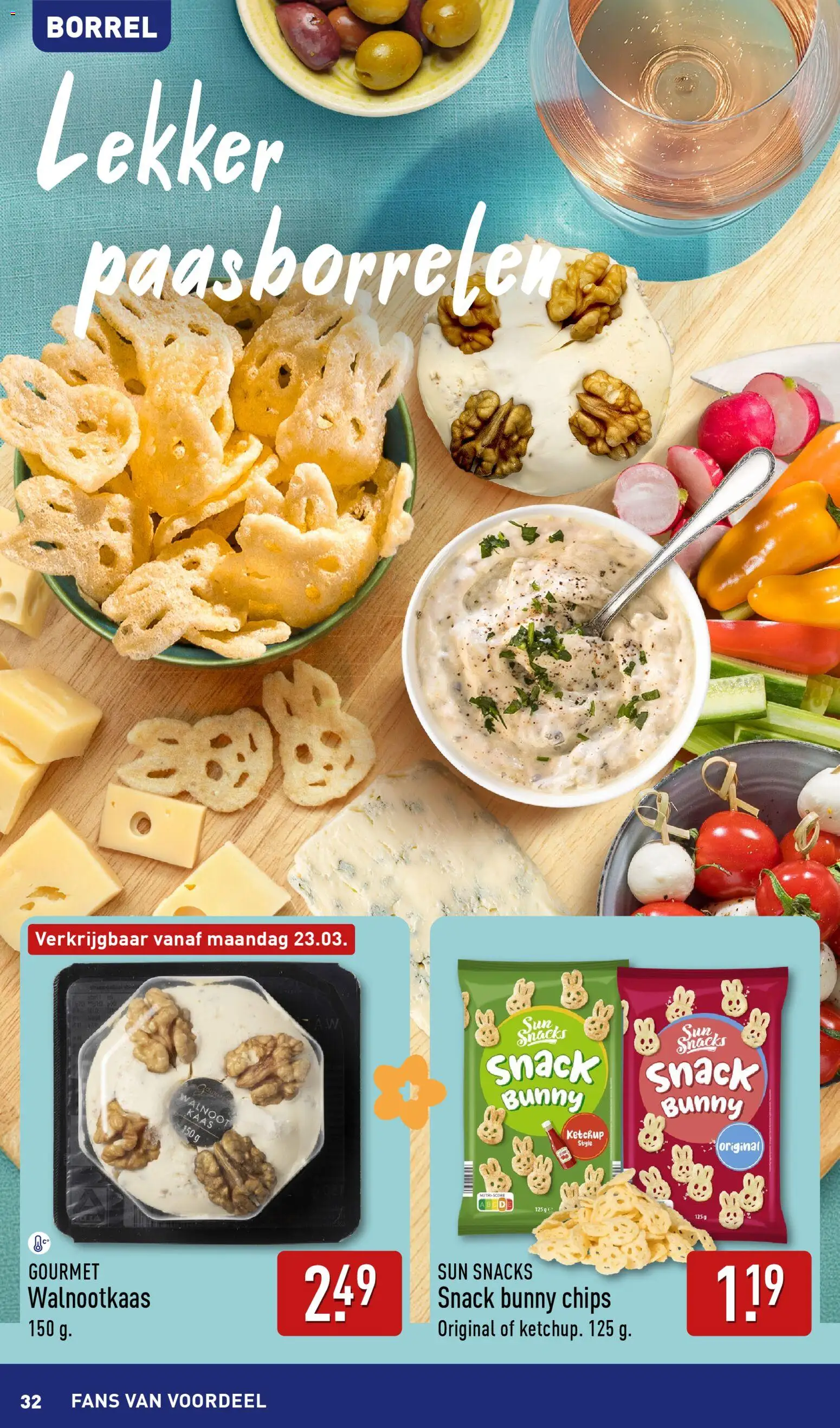 {H1} | Pagina: 32 | Producten: Snacks, Kaas, Chips, Ketchup