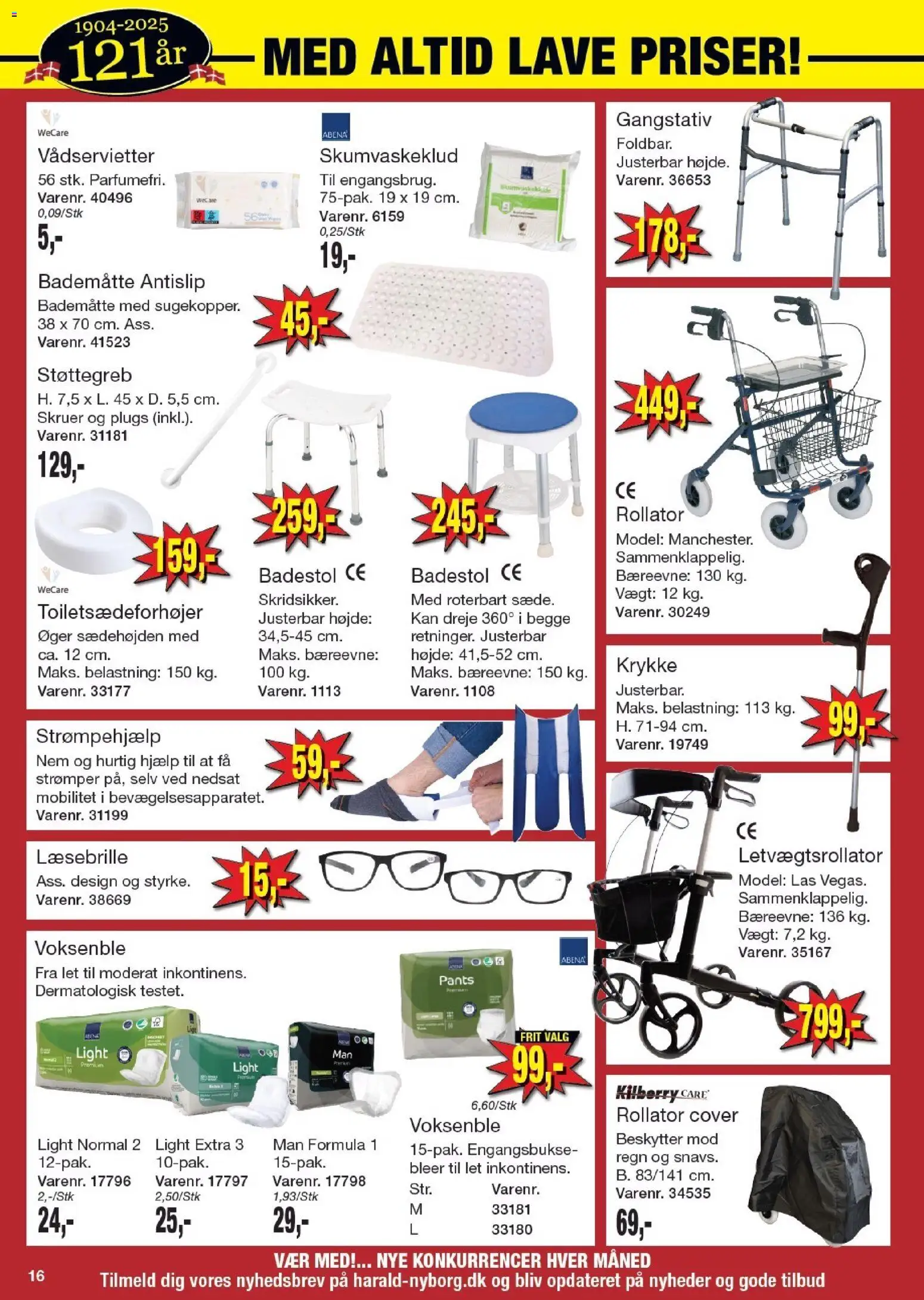 Harald Nyborg tilbudsavis – gyldig fra 13.11.2025 | Side: 18 | Produkter: Strømper, Bademåtte