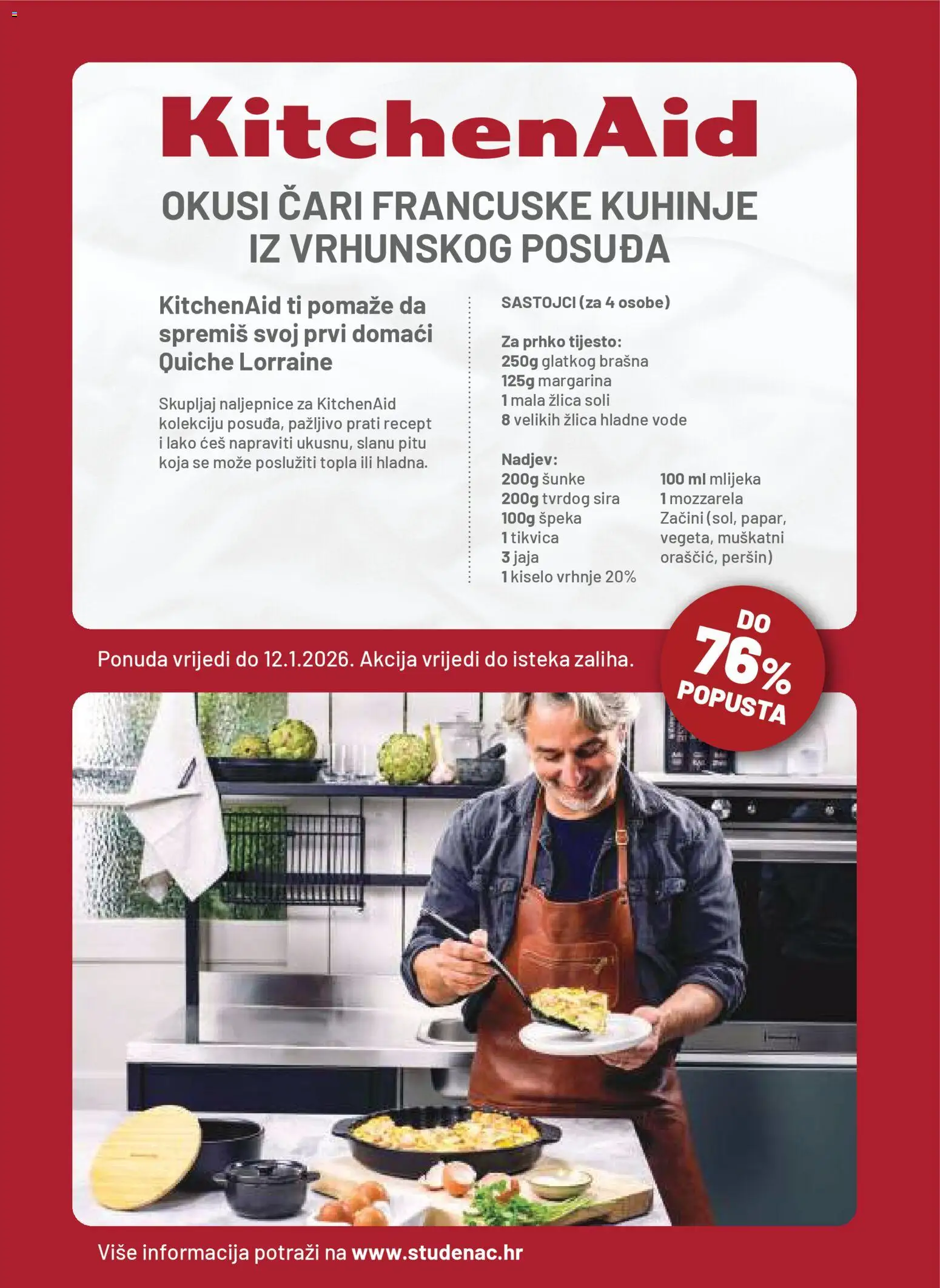 Studenac katalog | vrijedi od 26.11.2025 | Stranica: 4 | Proizvodi: Jaja, Kiselo vrhnje, Začini, Peršin