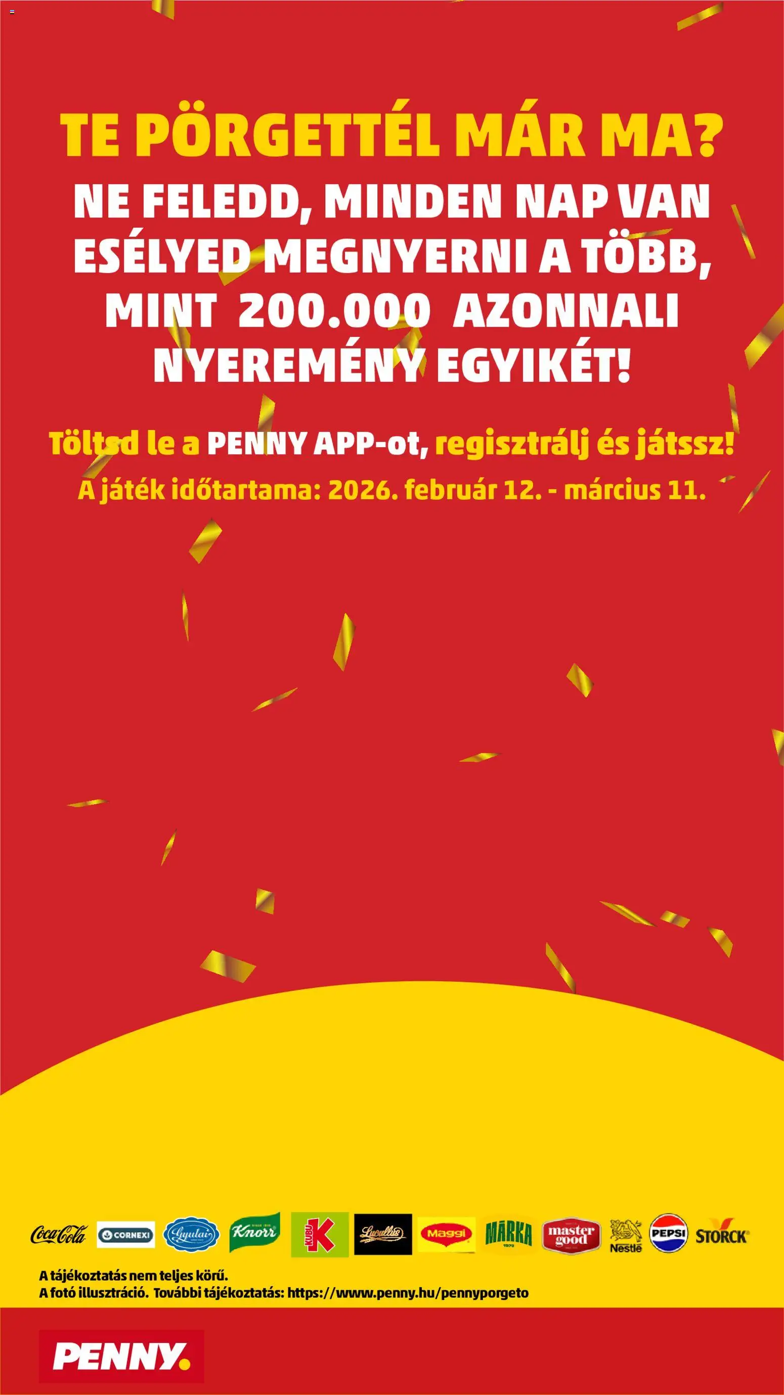 PENNY akciós ujság - amely érvényes a következő dátumtól: 12.02.2026 | Oldal: 41