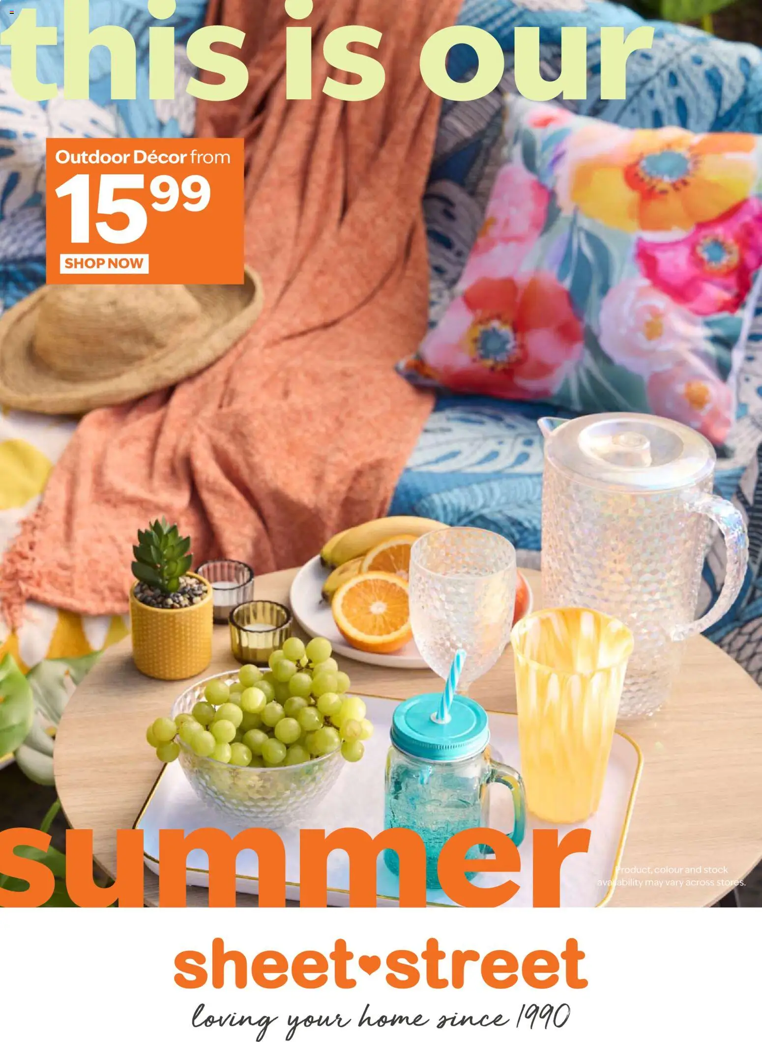New Sheet Street catalogue – valid from 24.10.2025 | Page: 1 | Products: Stock
