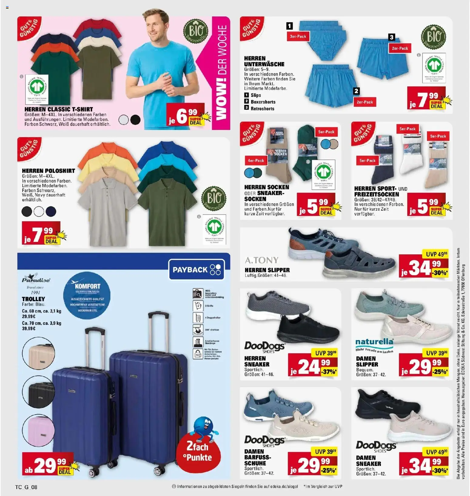 Marktkauf Prospekt Ostfildern	 – gültig ab 13.04.2026 | Seite: 40 | Produkte: Poloshirt, Unterwäsche, Socken