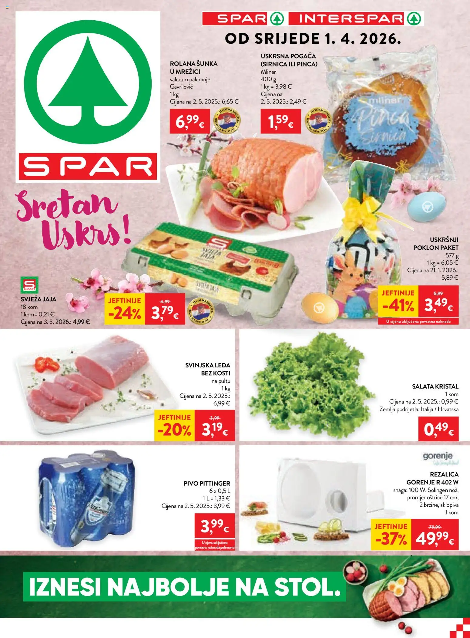 Spar katalog | vrijedi od 01.04.2026 | Stranica: 1