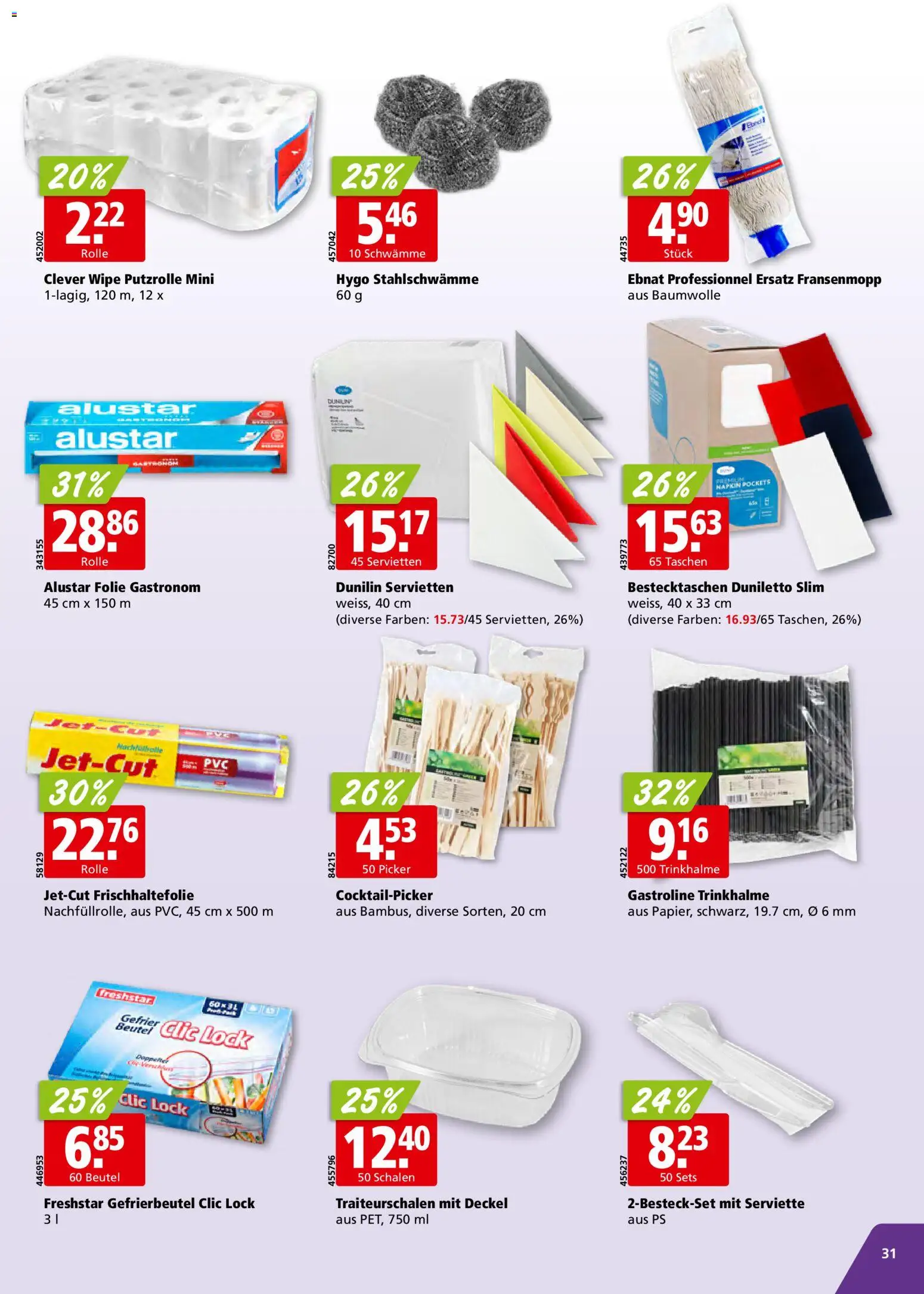 Aligro aktionen Schlieren, Gossau SG, Frauenfeld, Rapperswil-Jona, Sargans, Bern, Brüttisellen, Pratteln, Emmen, Spreitenbach – gültig ab 13.04.2026 | Seite: 31