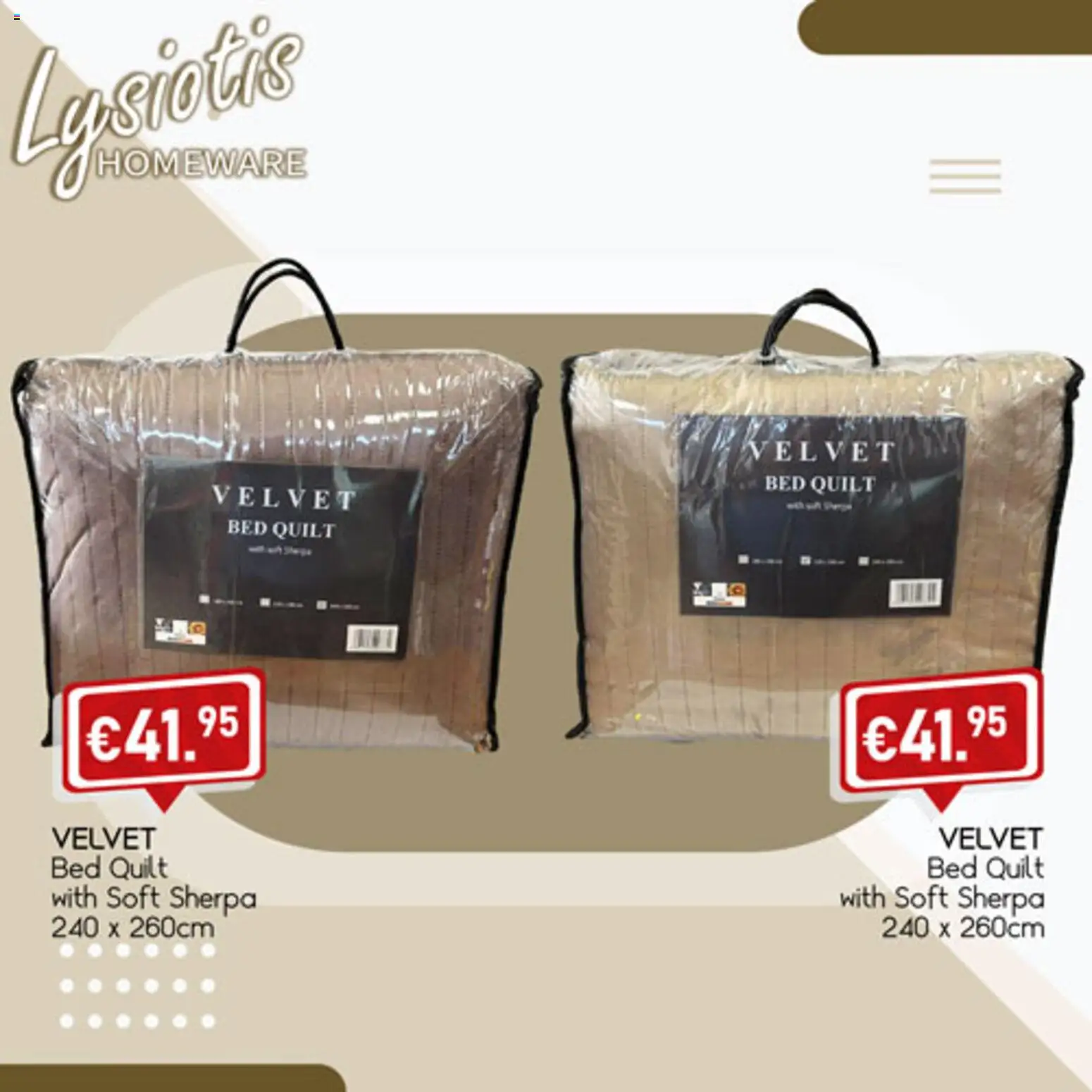 Lysiotis Φυλλάδιο homeware – σε ισχύ από 08.01.2026 | Σελίδα: 6