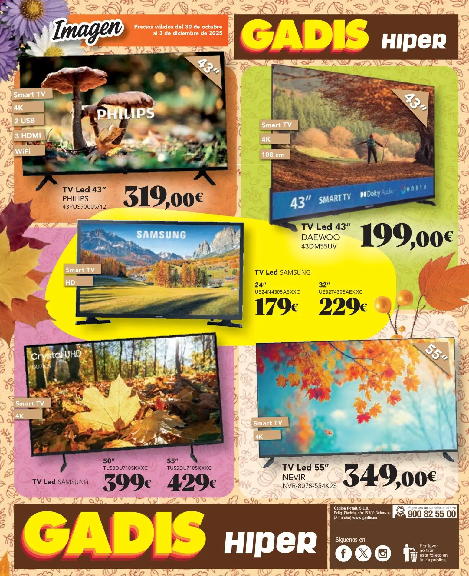 Gadis Hiper folleto │ válido desde el 30.10.2025 | Página: 16 | Productos: USB