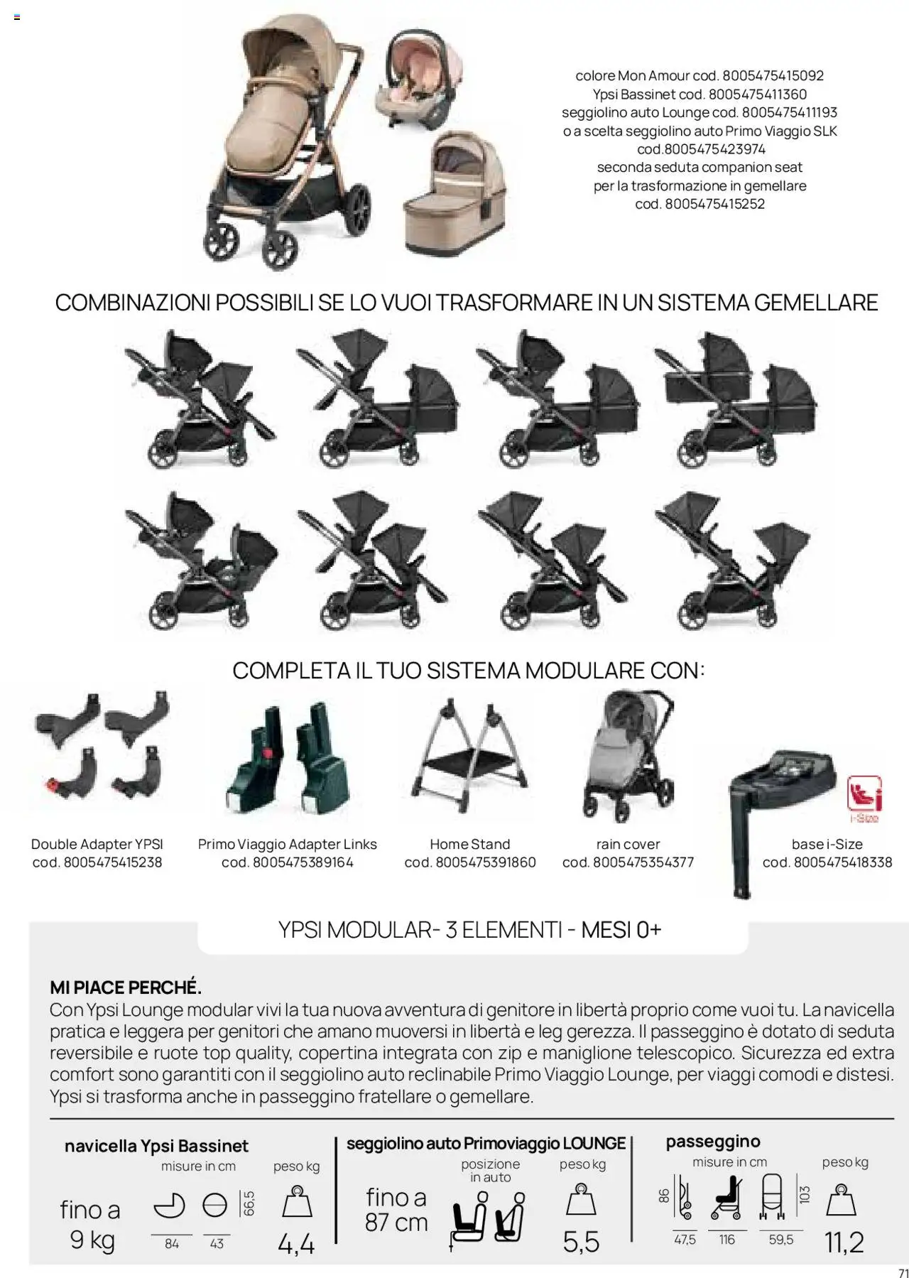 Volantino Prenatal del 01.01.2025 | Pagina: 66 | Prodotti: Top, Passeggino, Seggiolino