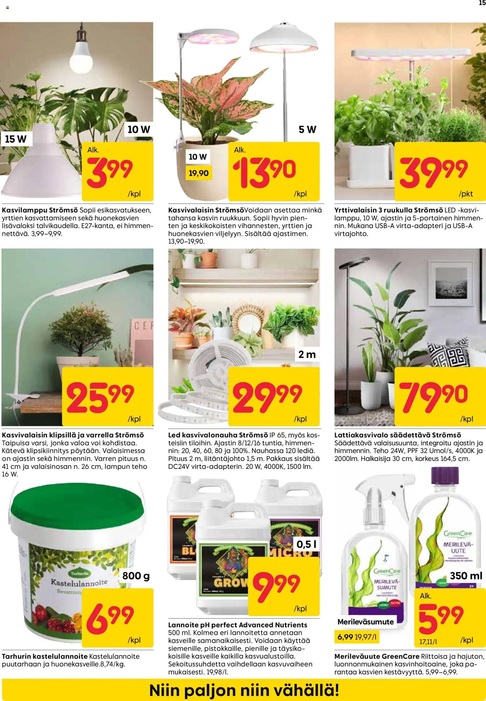 Rusta tarjoukset – voimassa 05.01.2026 alkaen | Sivu: 15 | Tuotteet: Voi, Lannoite
