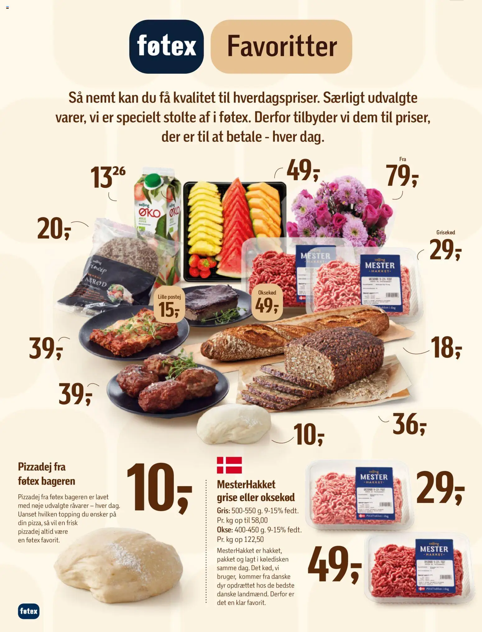 Føtex tilbudsavis – gyldig fra 27.02.2026 | Side: 53 | Produkter: Oksekød, Pizzadej