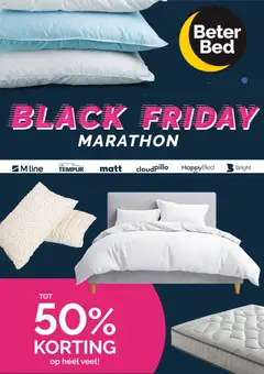 Beter Bed - Black Friday - Voorbeeld van een folder van Beter Bed, geldig van 11.11.2025