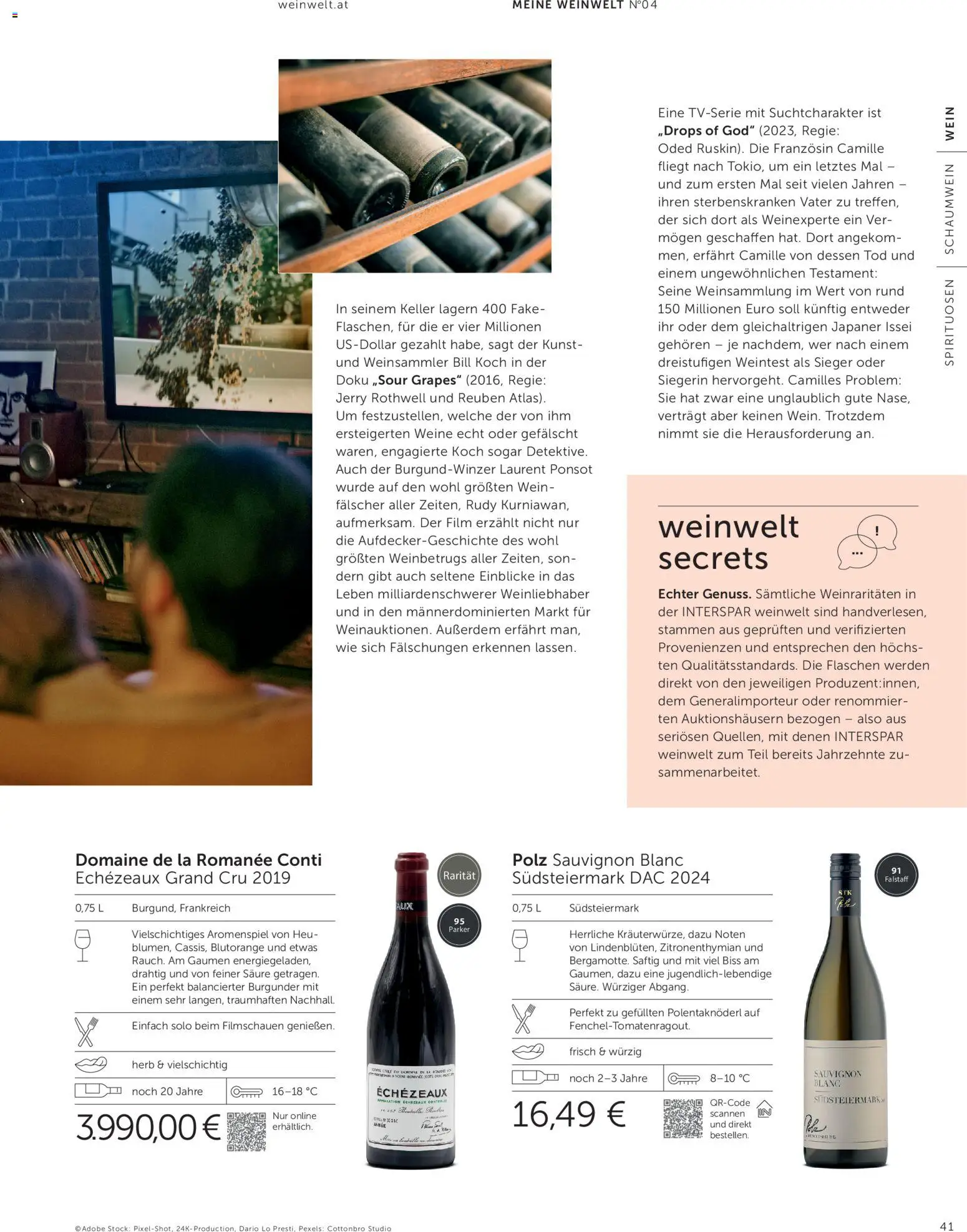 Interspar Meine Weinwelt Ausgabe Winter 2025 gültig ab 14.12.2025 | Seite: 41 | Produkte: Wein