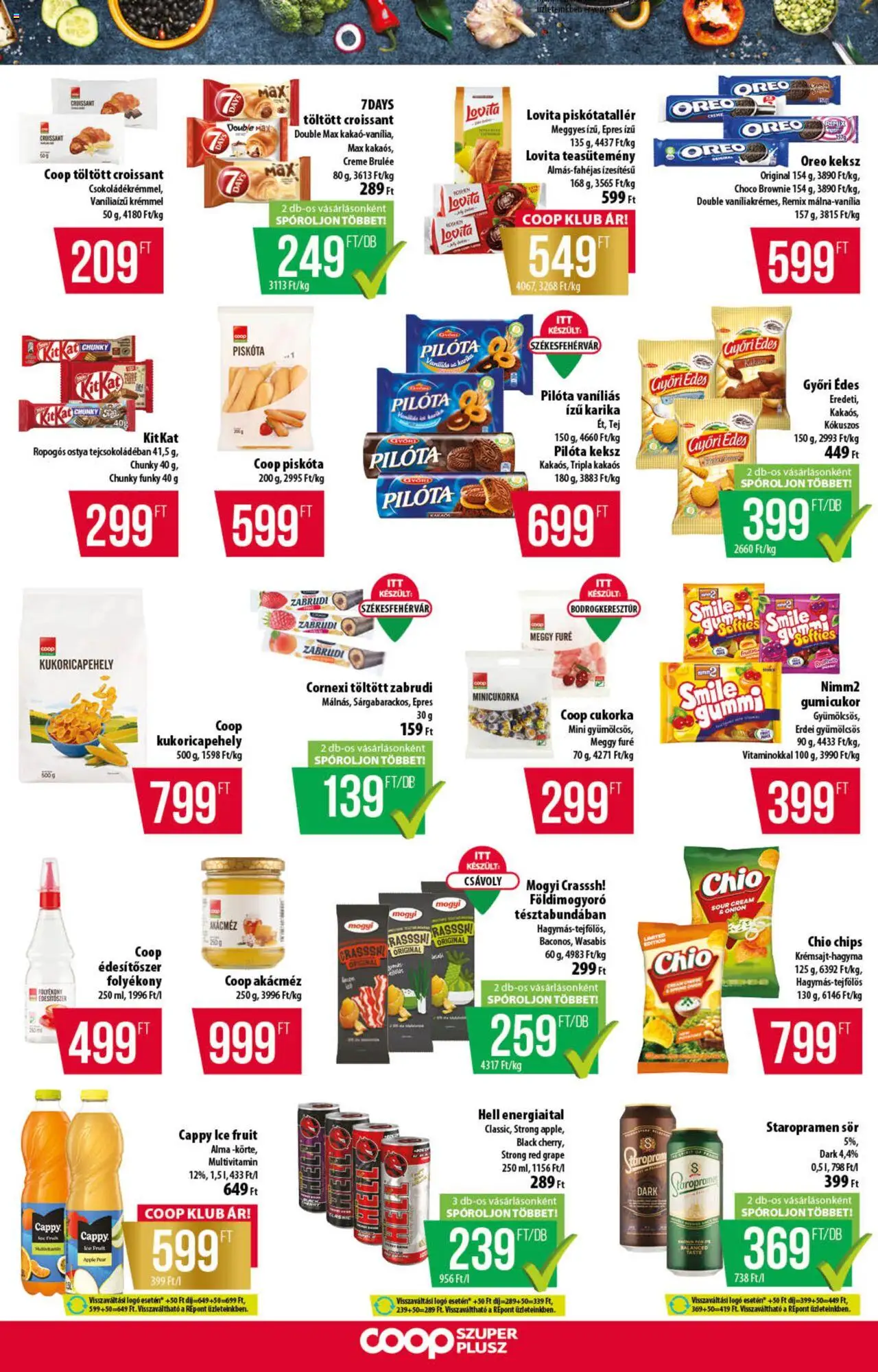 COOP akciós ujság - amely érvényes a következő dátumtól: 07.08.2025 | Oldal: 8 | Termékek: Tej, Sör, Alma, Földimogyoró