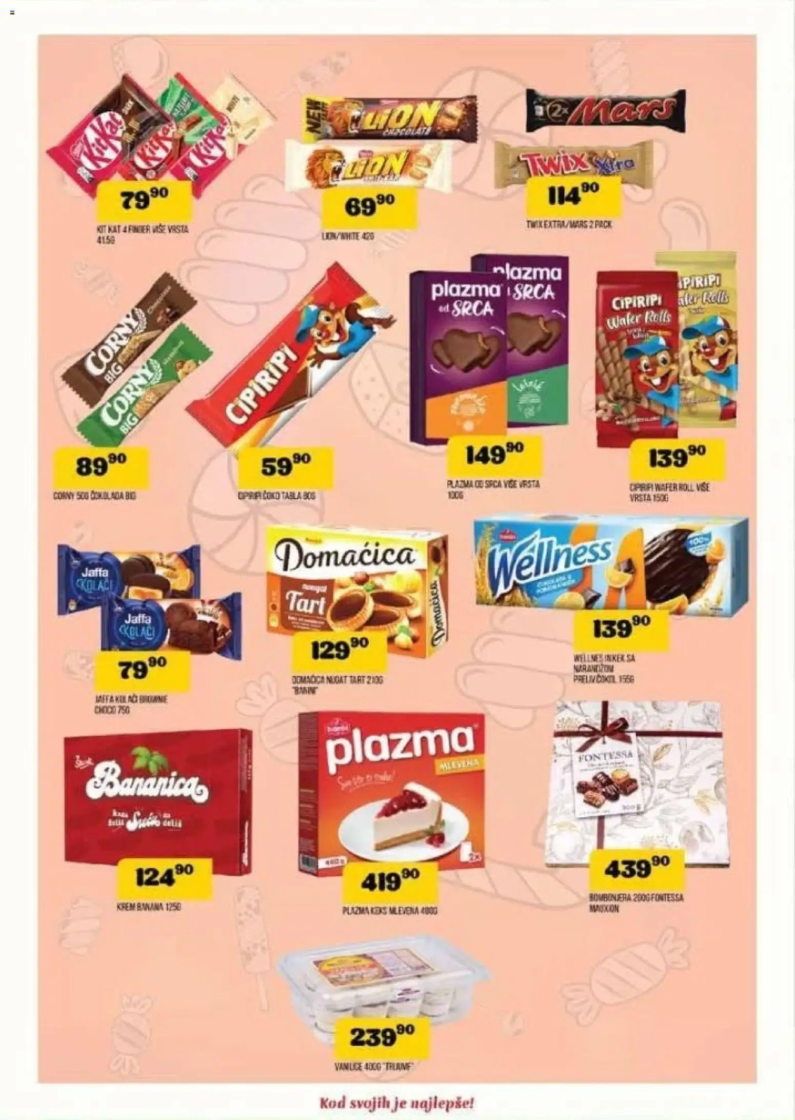 VP Dima katalog - važi od 18.12.2025 | Strana: 11 | Proizvode: Twix, Plazma, Domaćica