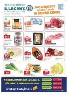 Pogląd oferty "E.Leclerc Gazetka - Elbląg" - ważna od 08.12.2025