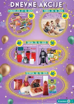 E.leclerc katalog akcije – veljaven od 22.10.2025 | Stran: 3