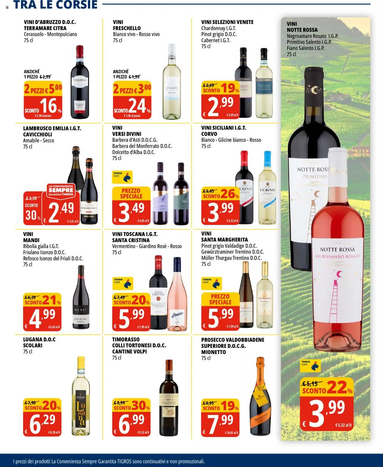 Volantino Tigros del 04.06.2025 | Pagina: 25 | Prodotti: Prosecco