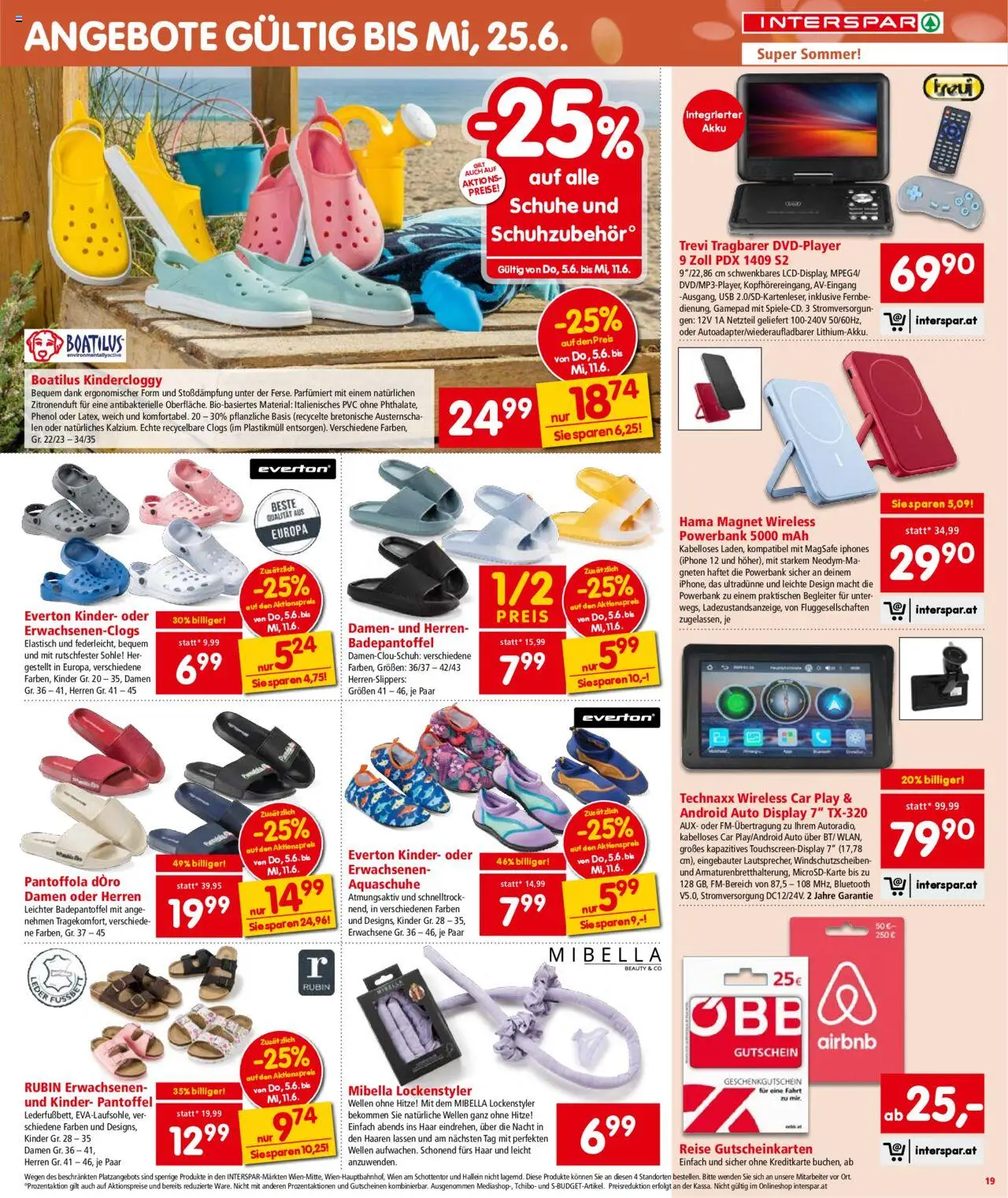 Interspar Flugblatt - Kärnten gültig ab 05.06.2025 | Seite: 19 | Produkte: USB, Iphone