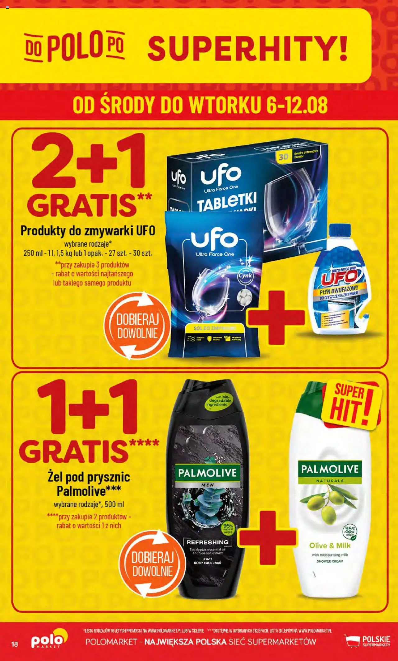 POLOmarket Gazetka od 06.08.2025 | Strona: 18 | Produkty: Prysznic, Body, Żel pod prysznic, Sól