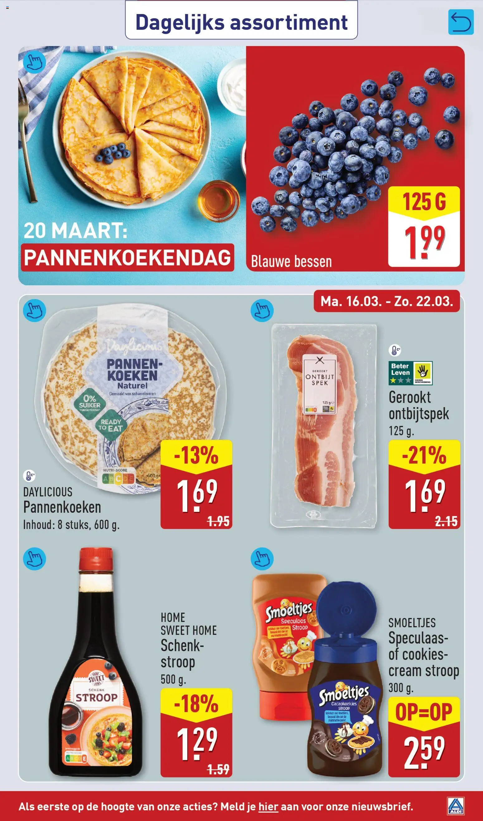 {H1} | Pagina: 27 | Producten: Brood, Waffelini, Pannenkoek, Pannenkoeken
