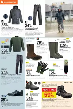 Espace Emeraude - Prévisualisation de Espace Emeraude catalogue valide à partir de 22.01.2026 | Page: 10 | Produits: Crampons, Veste, Bottes, Pantalon de travail