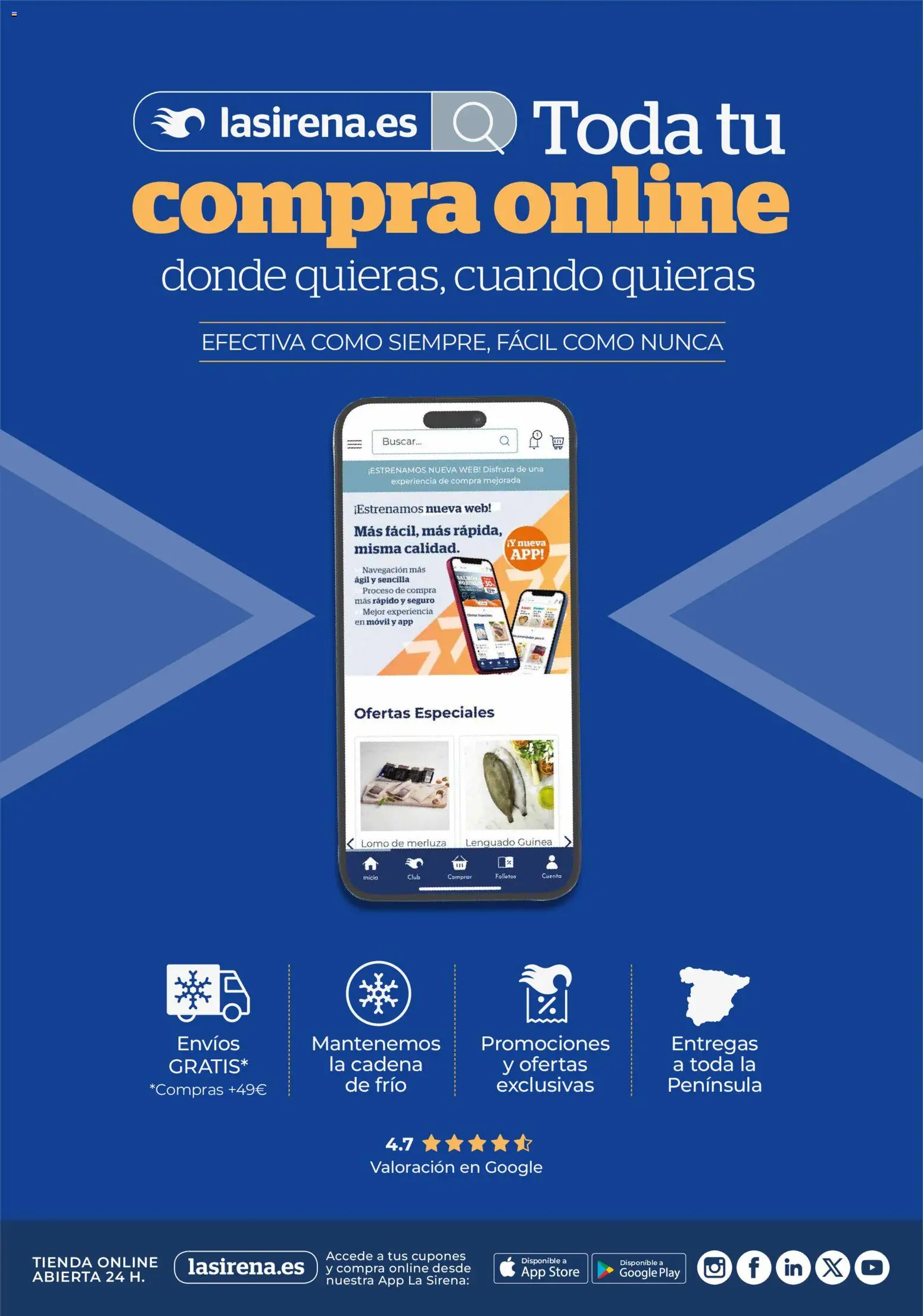 La Sirena folleto │ válido desde el 30.10.2025 | Página: 8 | Productos: Navegación