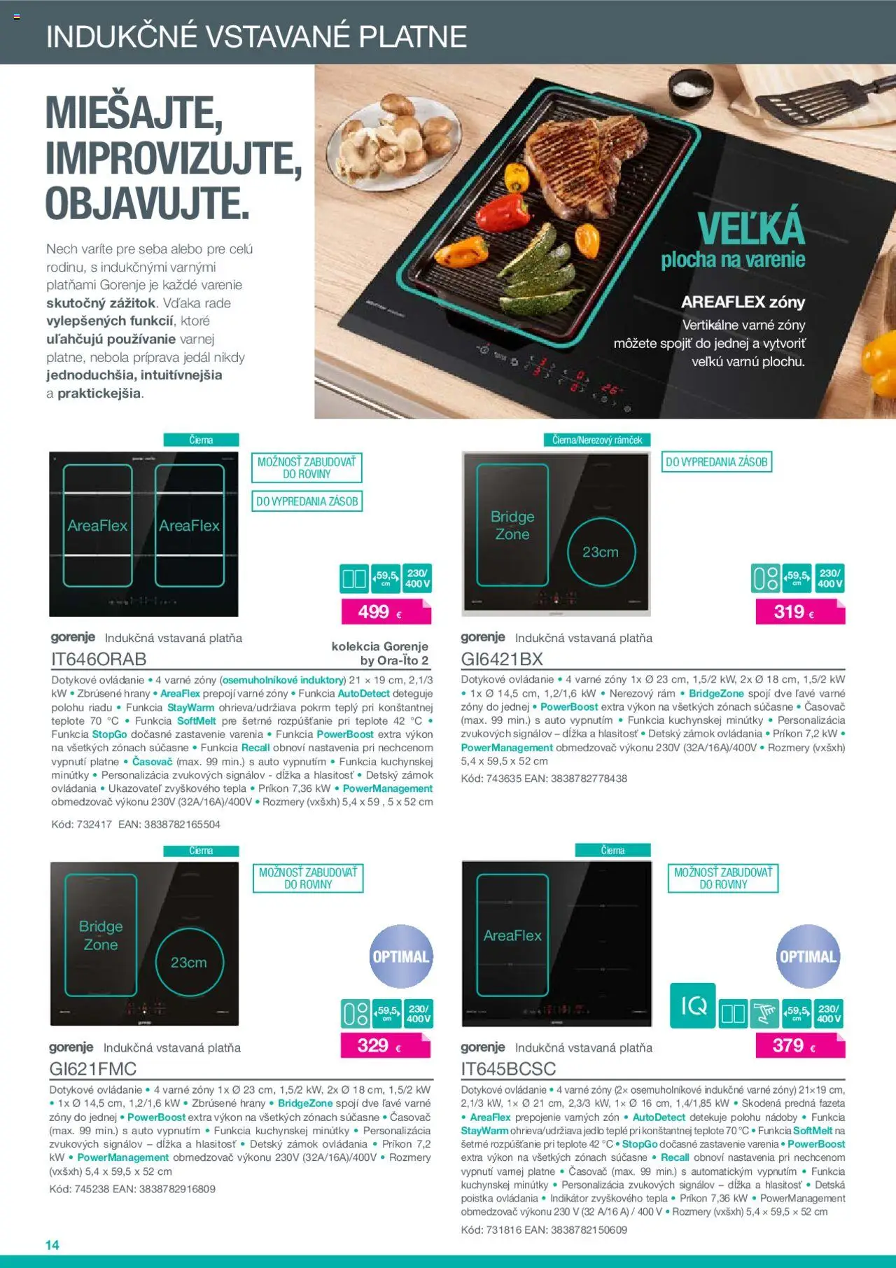 XXXLutz katalóg Gorenje 2025 │ platný od 01.02.2025 | Strana: 14 | Produkty: Rám