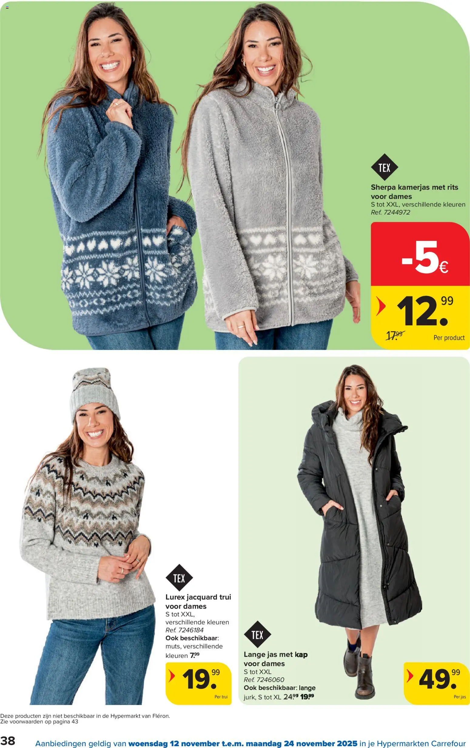 {H1} | Pagina: 38 | Producten: Trui, Jas