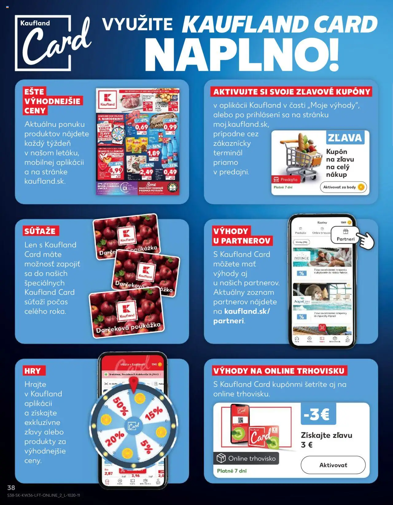 Nové Kaufland akcie – leták je platný od 04.09.2025 | Strana: 38