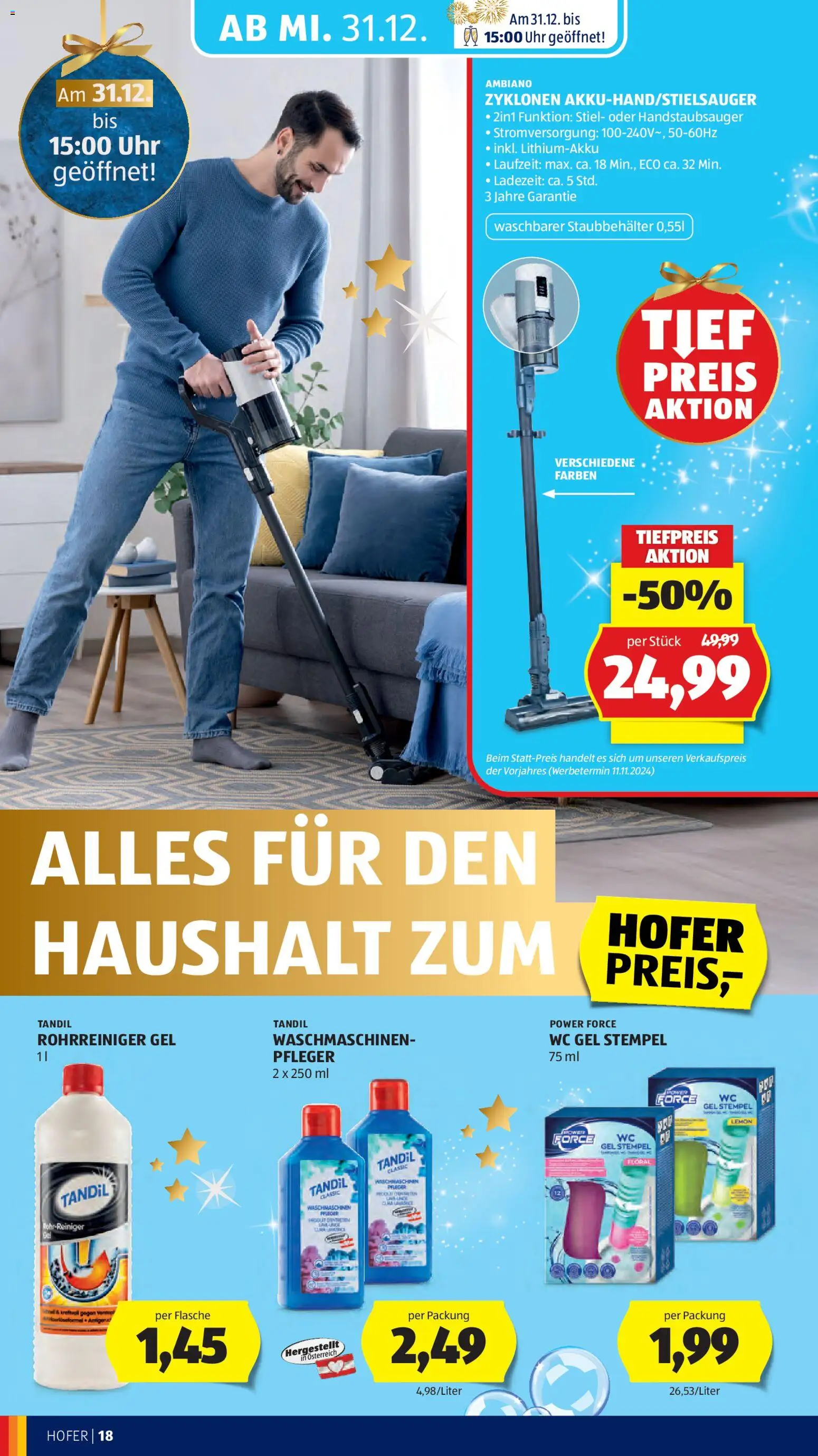 Hofer Flugblatt gültig ab 22.12.2025 | Seite: 22 | Produkte: Uhr