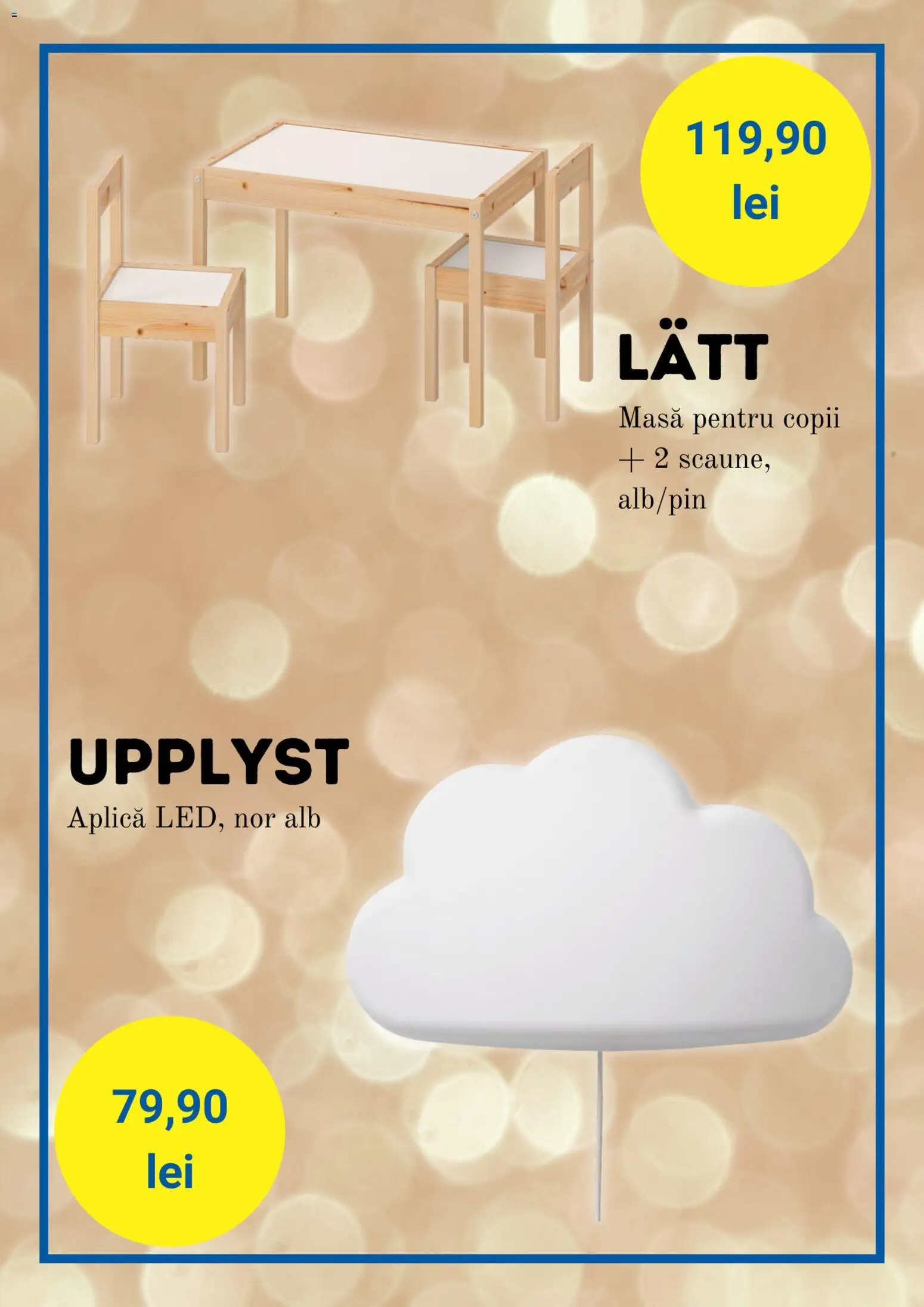 Noul catalog IKEA – valabil de la 01.11.2025 | Pagină: 7 | Produse: Masă