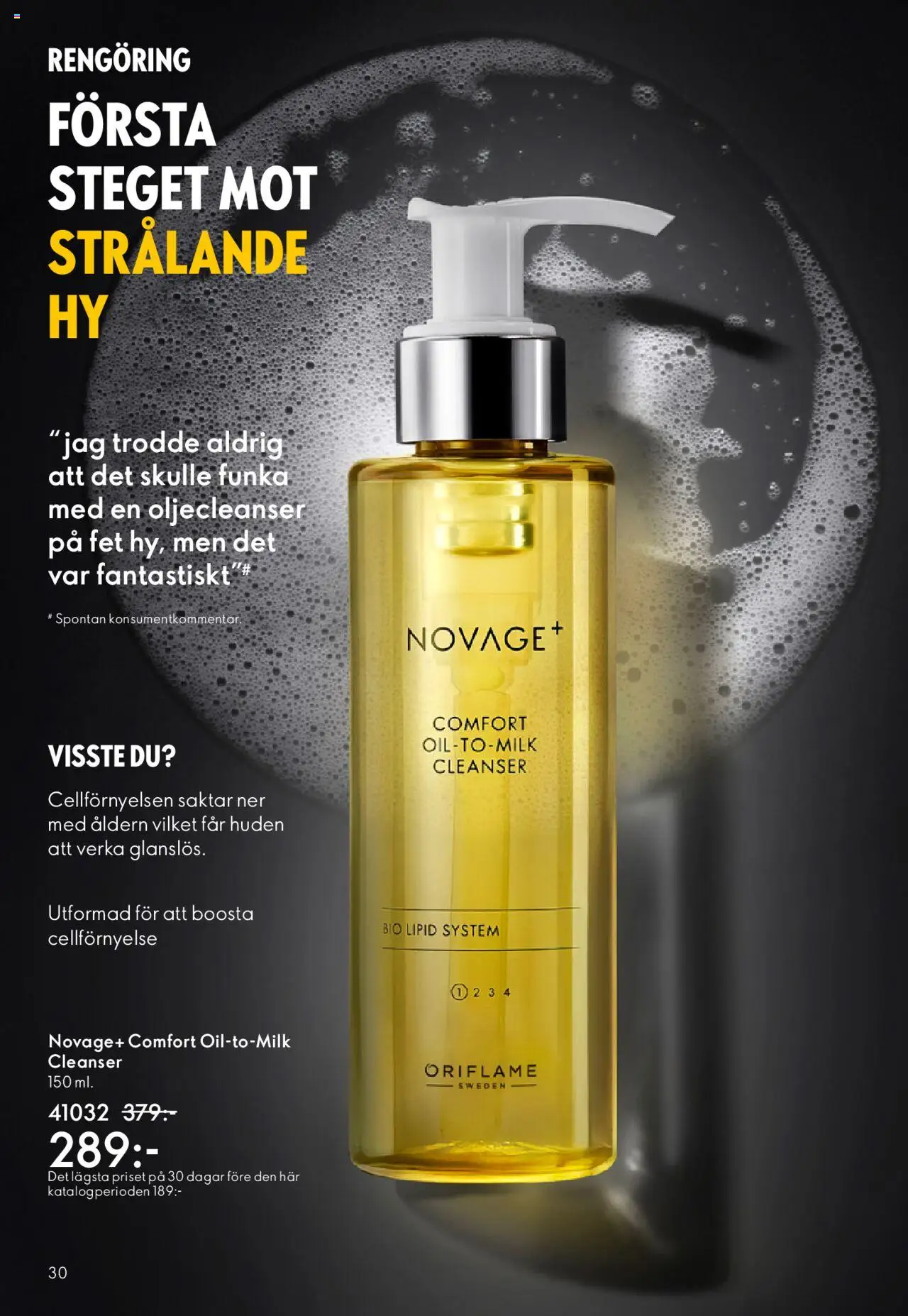 Oriflame reklamblad aktuell från 14.09.2025 | Sida: 30