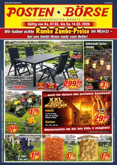 Posten Börse Prospekt ab 07.03.2026 gültig