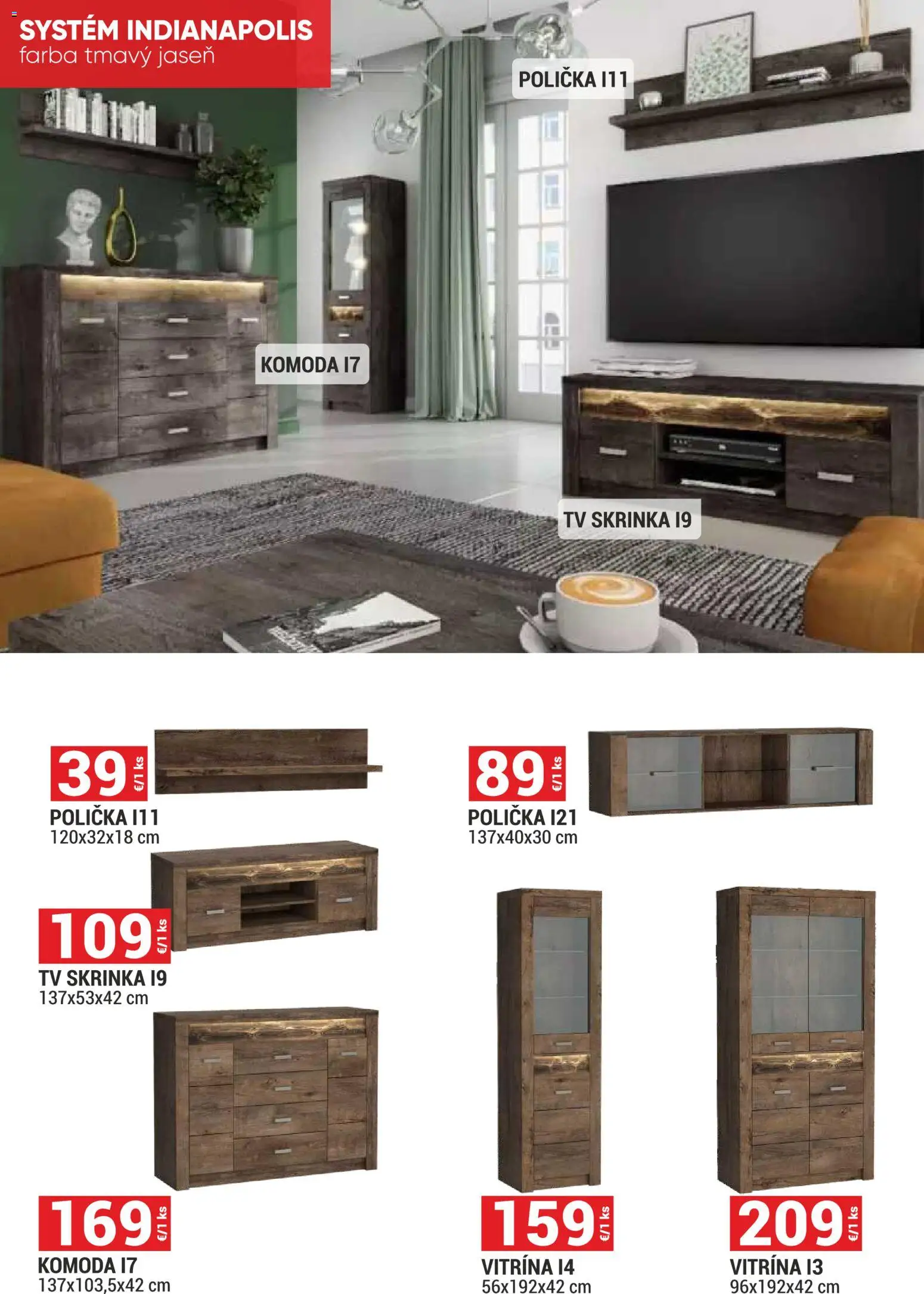 Nové Merkury Market akcie – leták je platný od 02.01.2026 | Strana: 30 | Produkty: Tv, Skrinka, Komoda