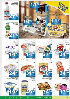 Náhled letáku Jip leták od 22.10.2025 | Strana: 7 | Produkty: Jogurt, Káva, Olomoucké tvarůžky, Kakao