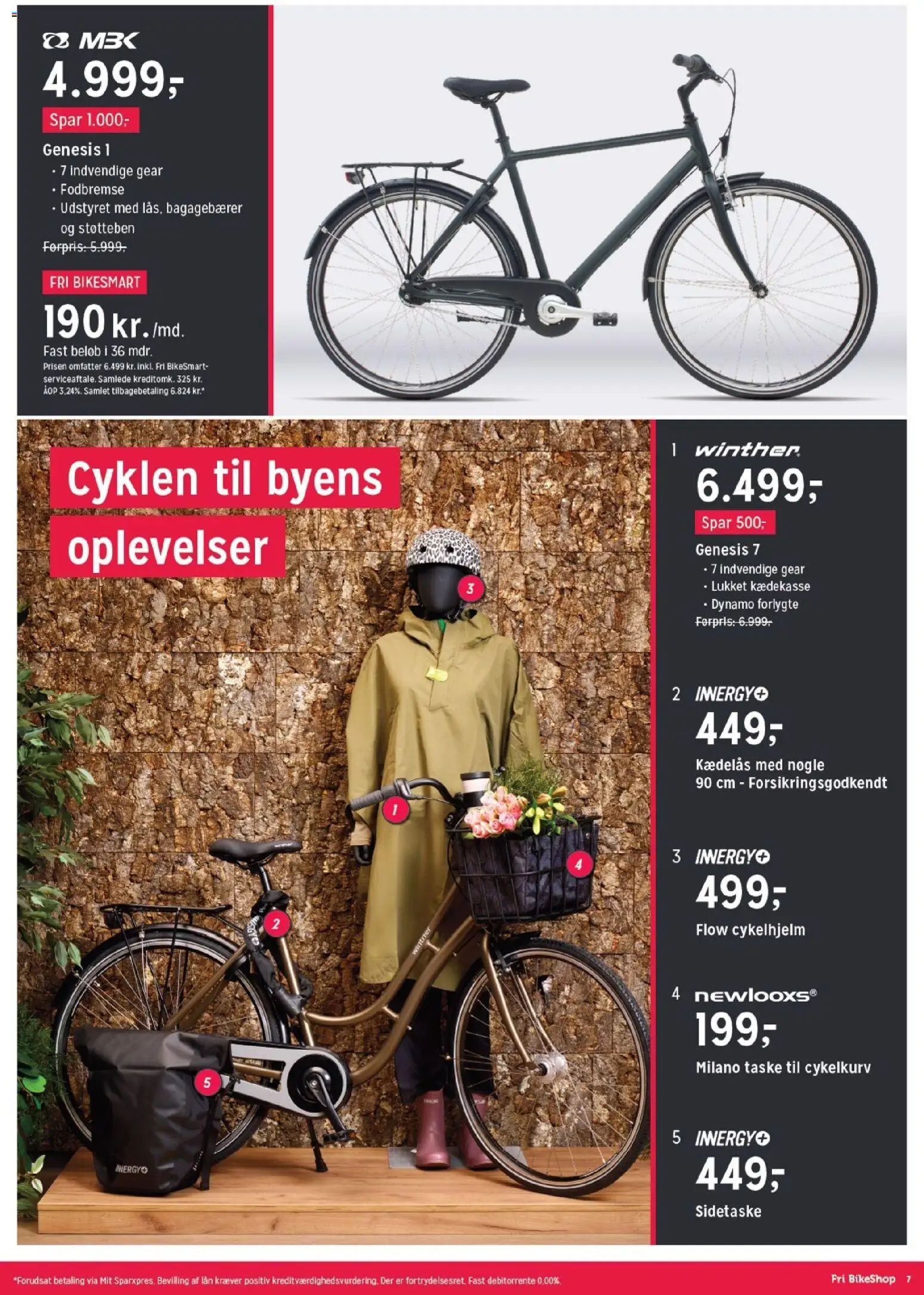 Fri BikeShop tilbudsavis – gyldig fra 31.10.2025 | Side: 7 | Produkter: Taske