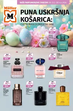 Müller - Parfumerijske zvijezde - Pregled kataloga iz trgovine Müller, vrijedi od 23.03.2026