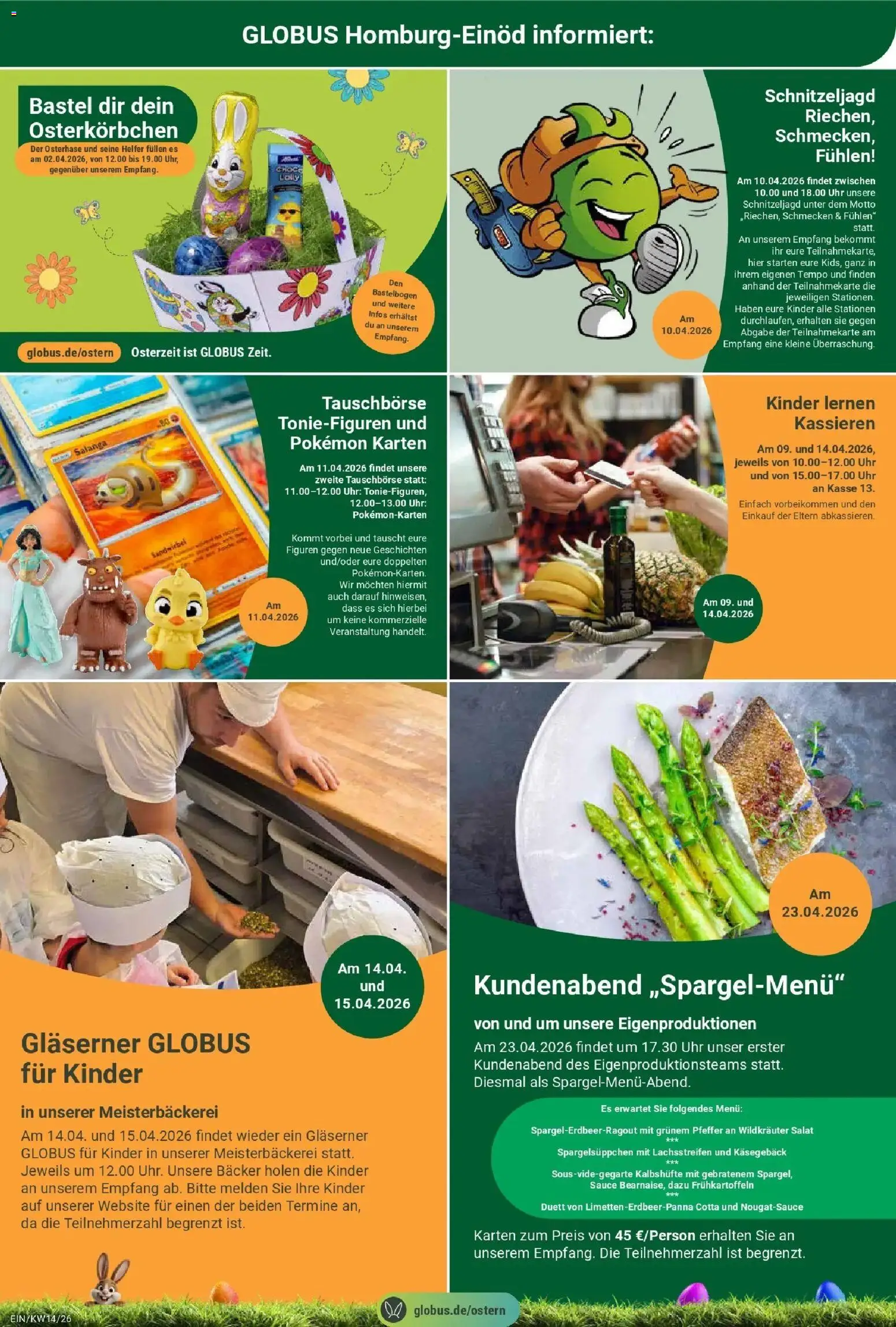 Globus prospekt Homburg-Einöd	 – gültig ab 30.03.2026 | Seite: 29 | Produkte: Pfeffer, Tempo, Salat, Uhr