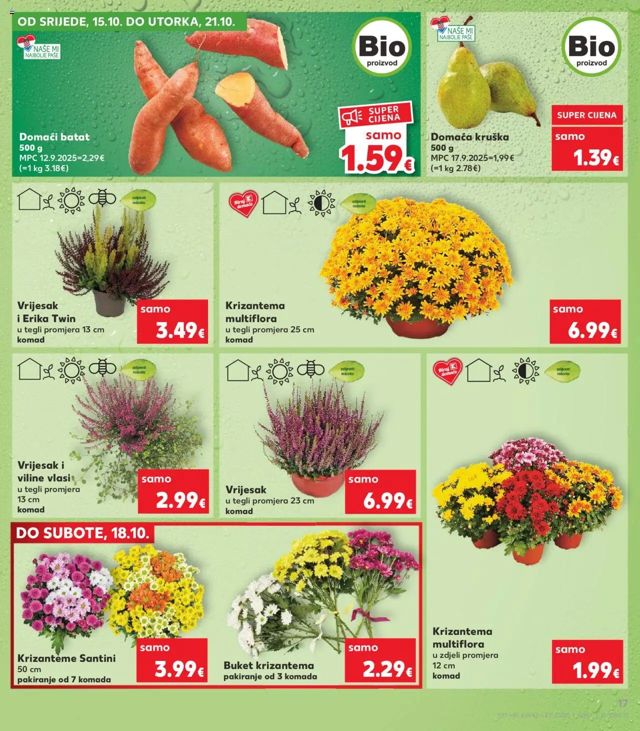 Kaufland katalog | vrijedi od 15.10.2025 | Stranica: 17 | Proizvodi: Kruška