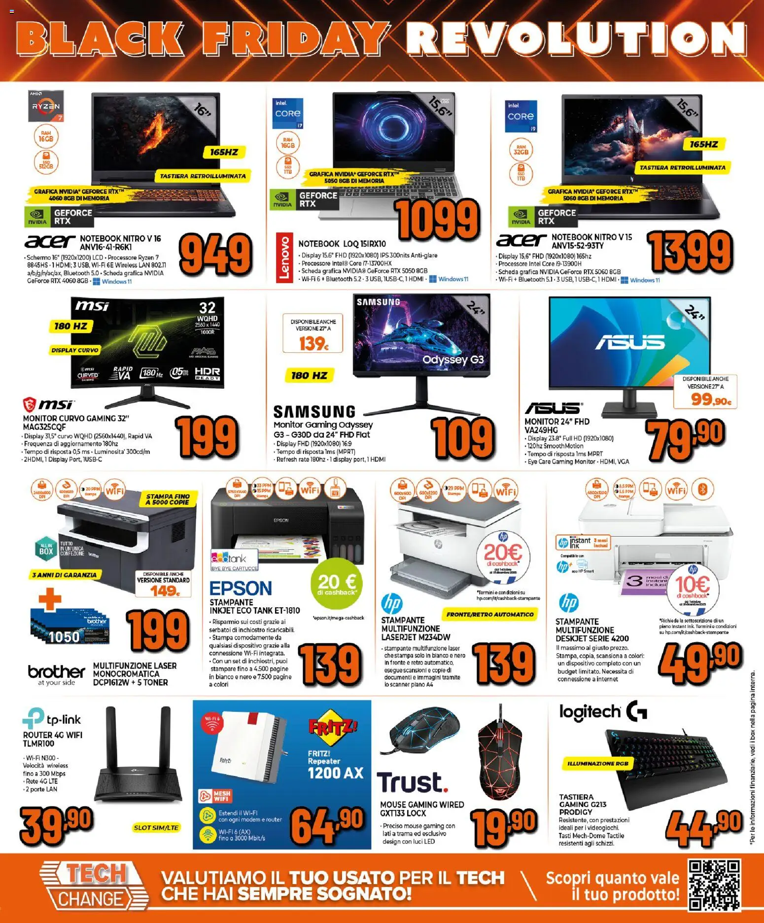 Volantino Expert del 30.10.2025 | Pagina: 14 | Prodotti: Schermo, Toner, Stampa, Samsung
